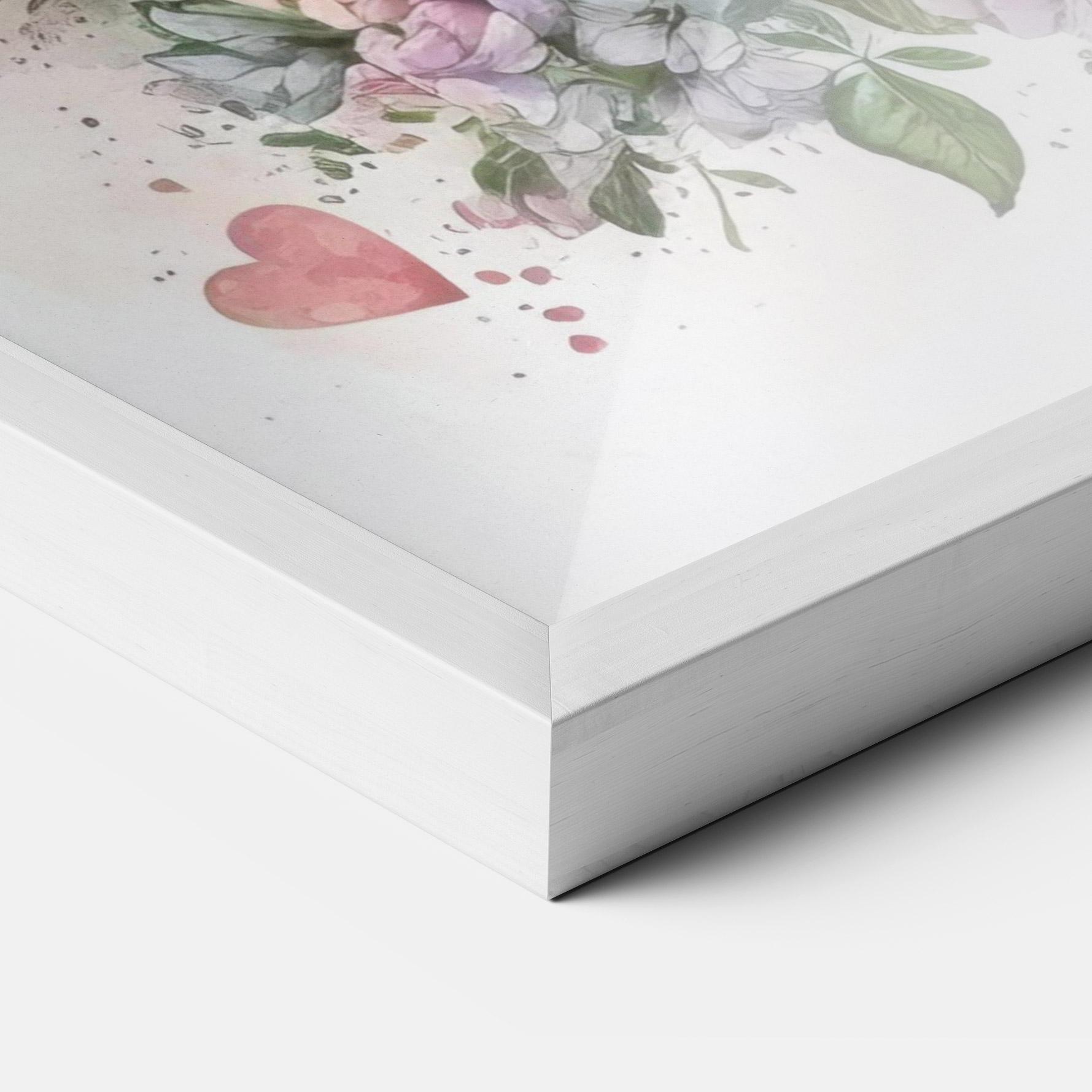 Gerahmte Poster Cute Little Cocker mockup 3