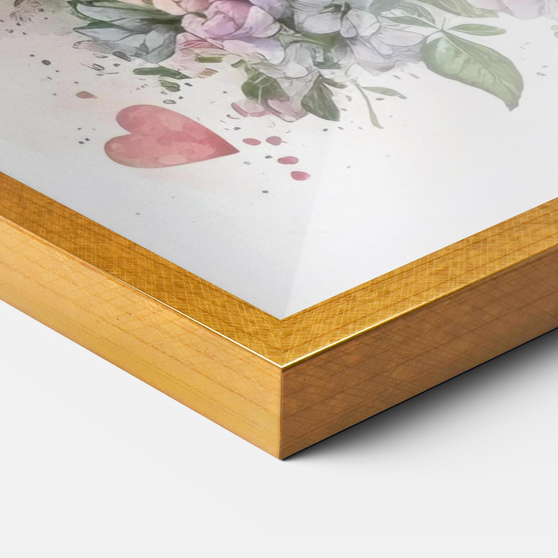 Gerahmte Poster Cute Little Cocker mockup 3