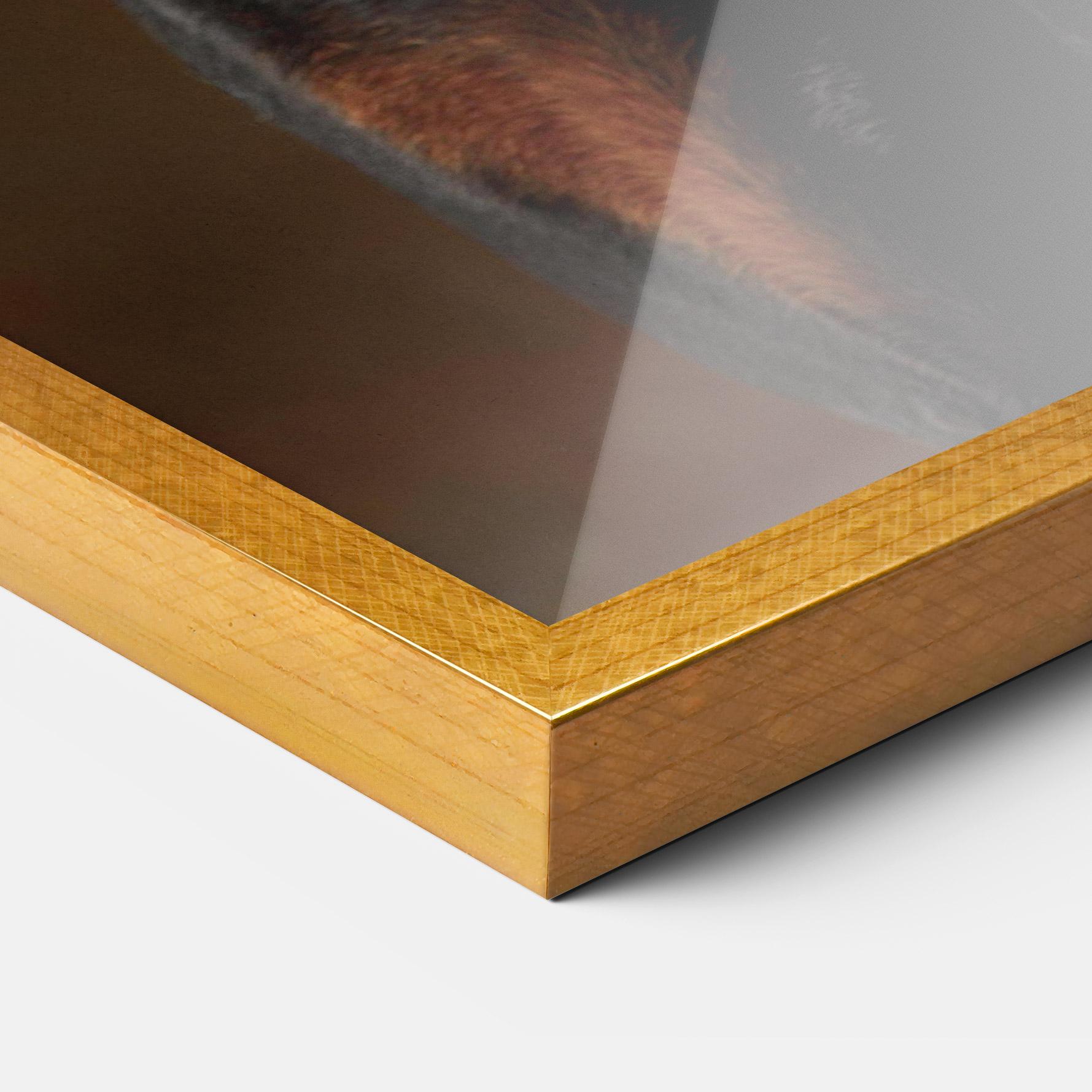 Gerahmte Poster Doberman Looking mockup 3