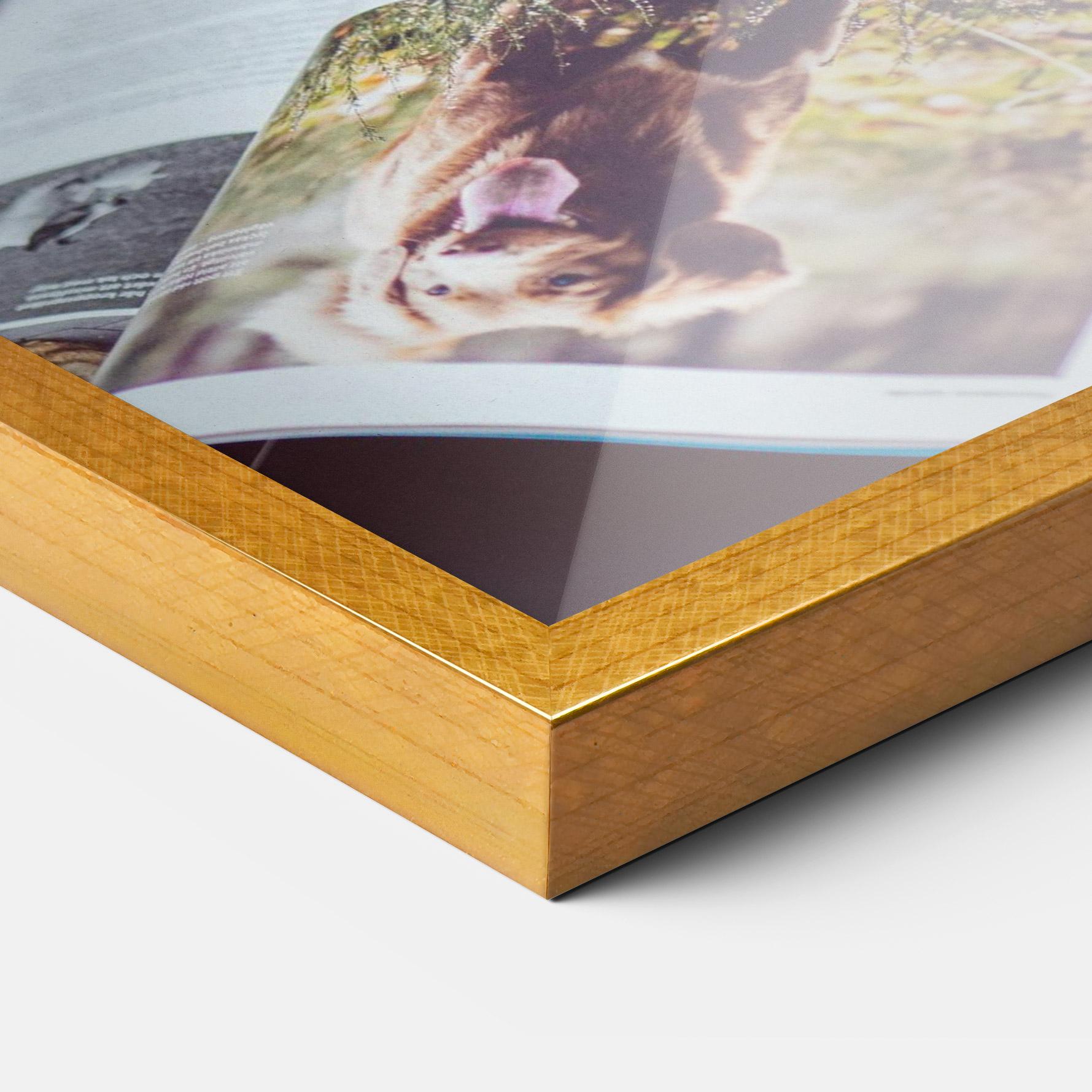 Gerahmte Poster Learning Dog mockup 3