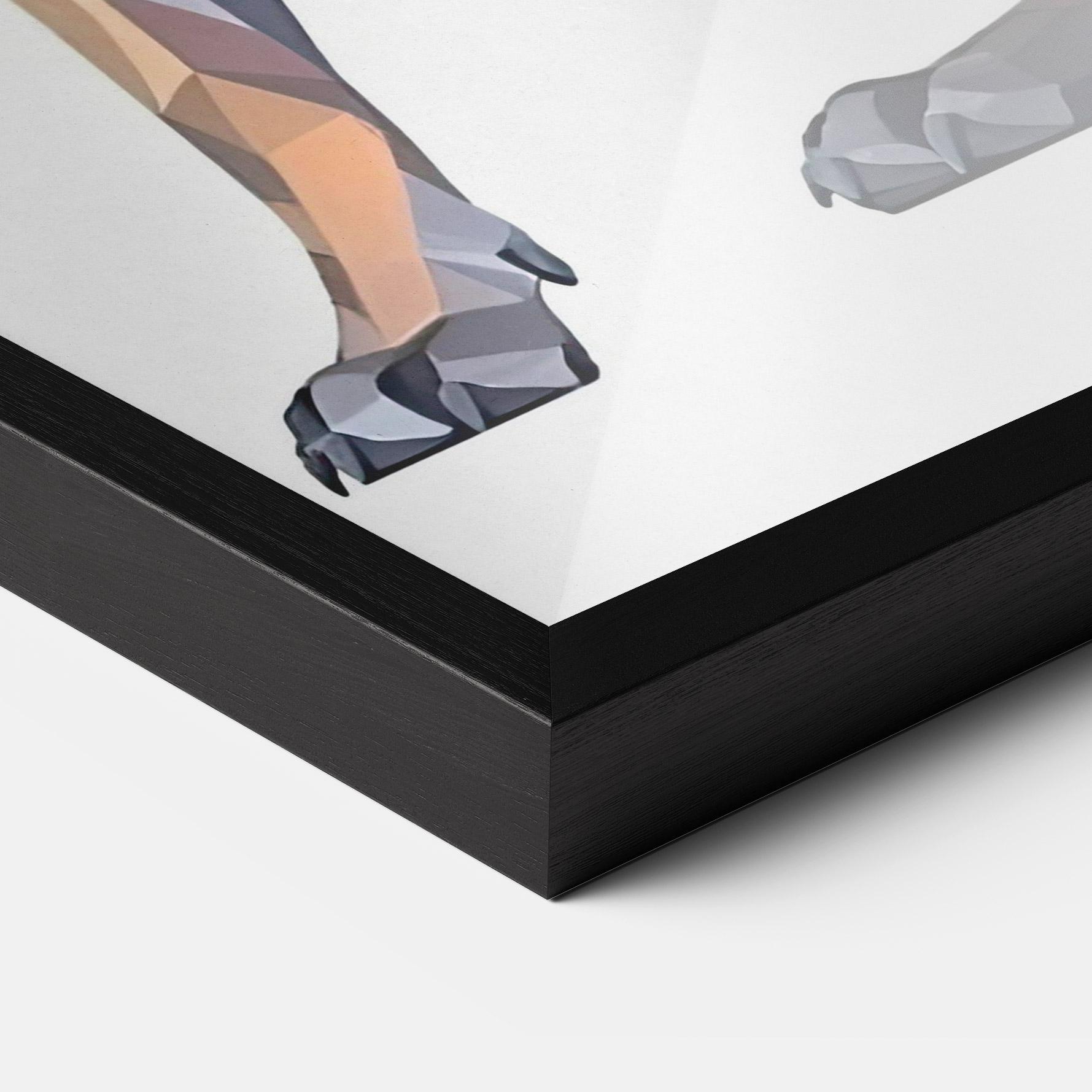 Gerahmte Poster Watercolor Cane Corso mockup 3