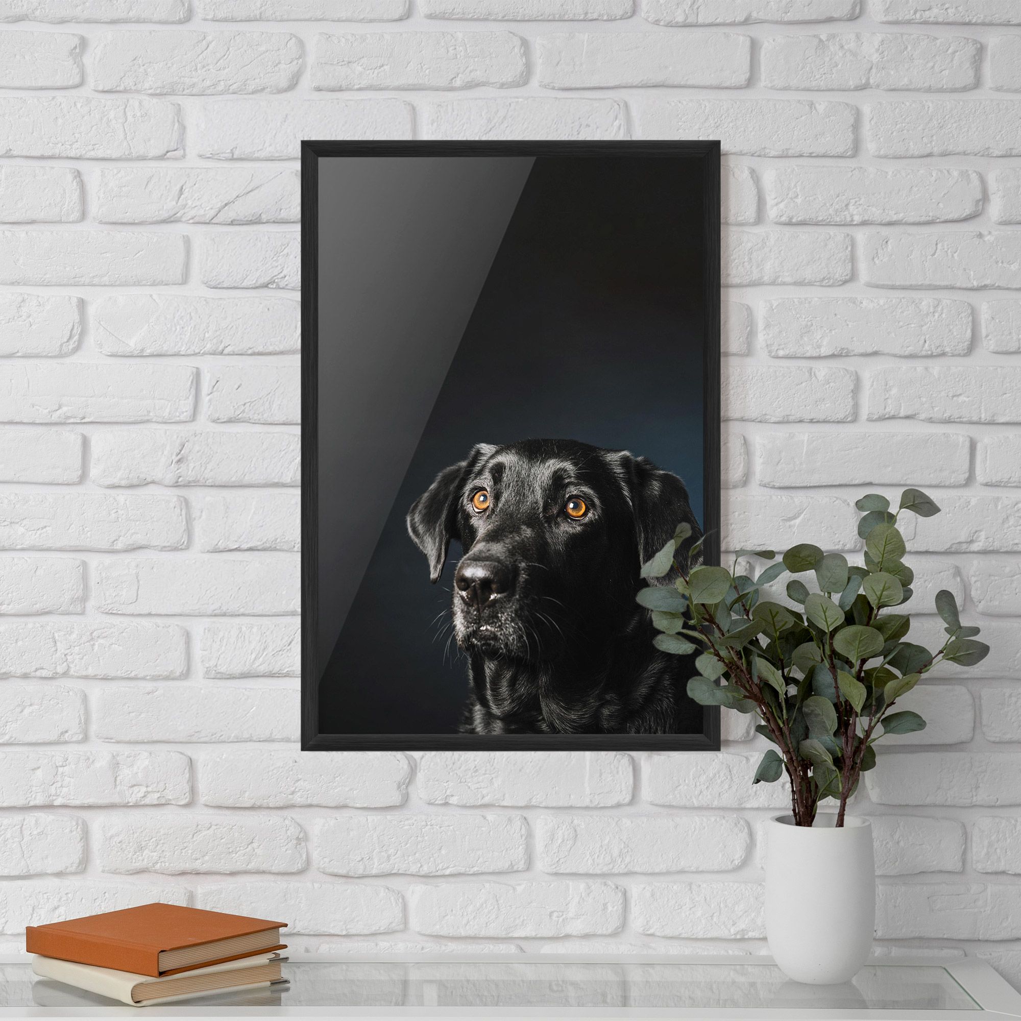 Brown Eyes Dog mockup 5