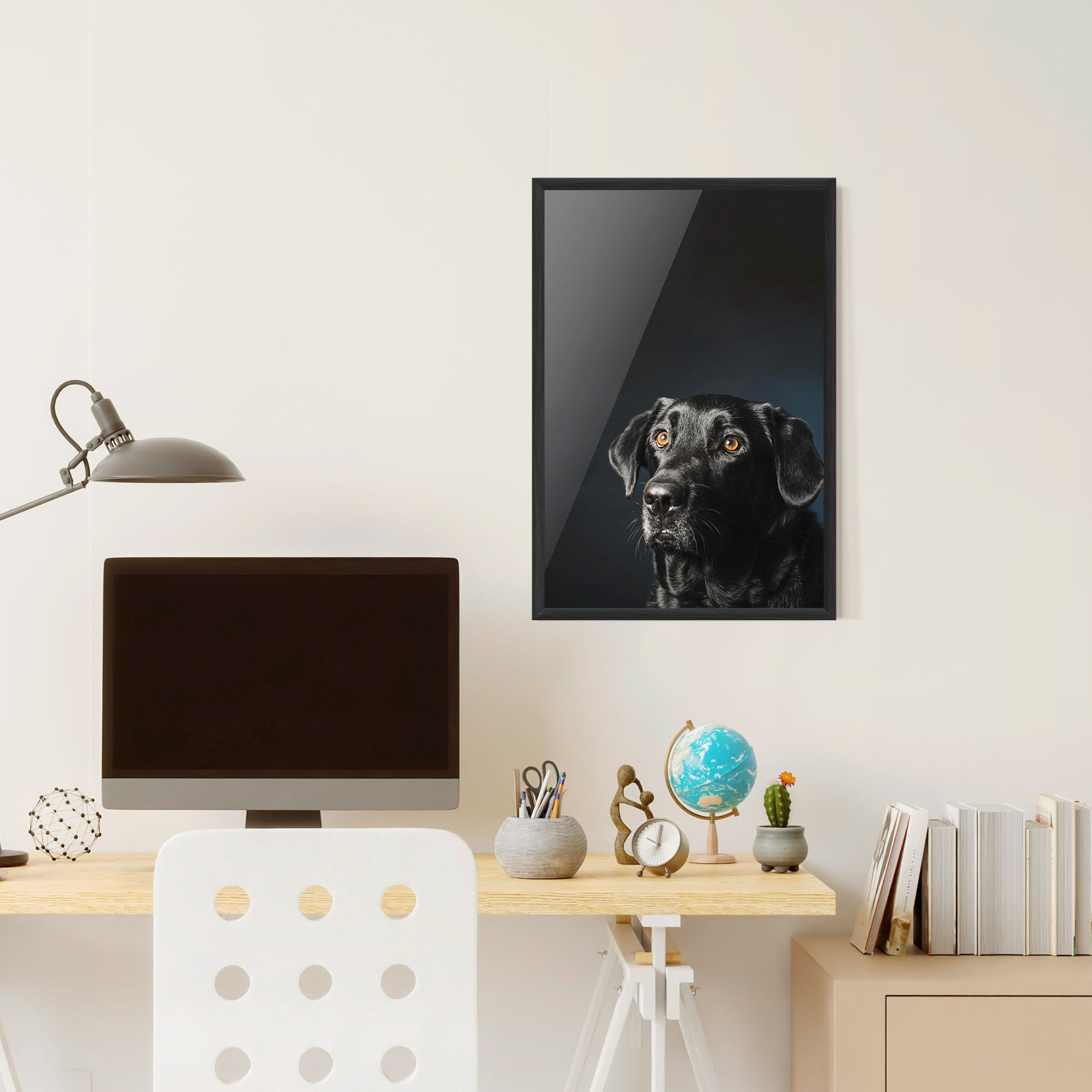 Brown Eyes Dog mockup 6