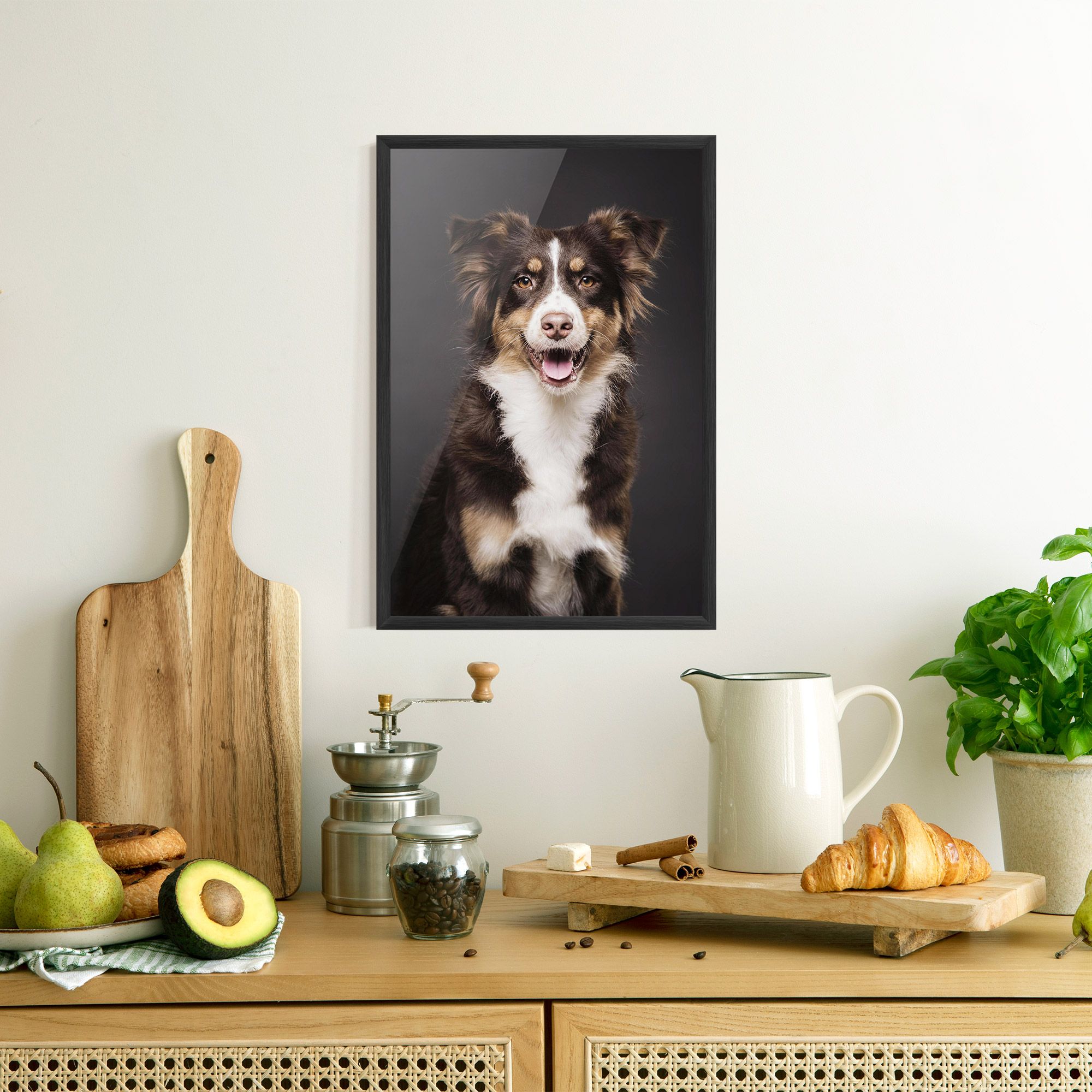 Cute Dog Sitting mockup 8