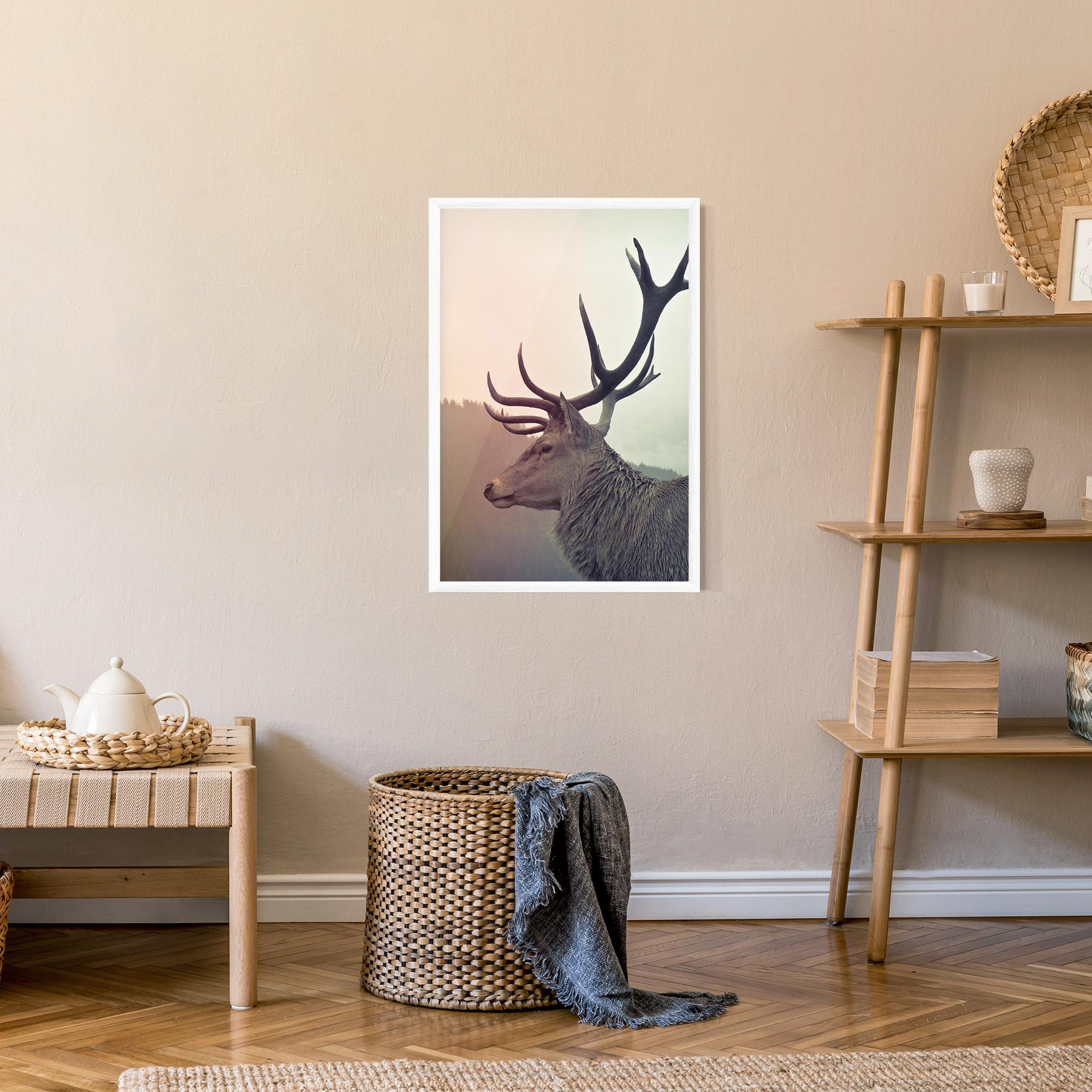 Gerahmte Poster King Of The Forest mockup 9
