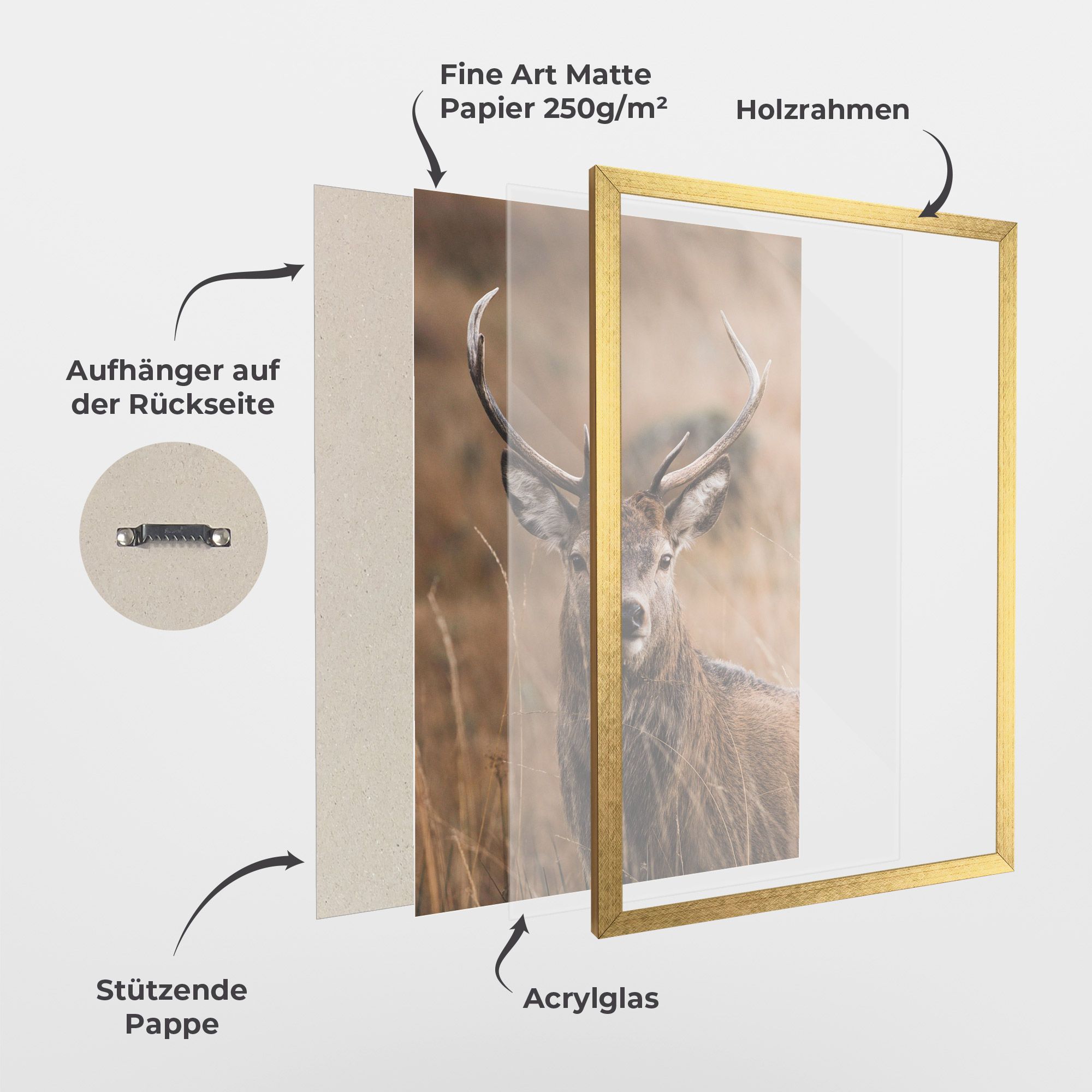 Majestic Deer mockup 1