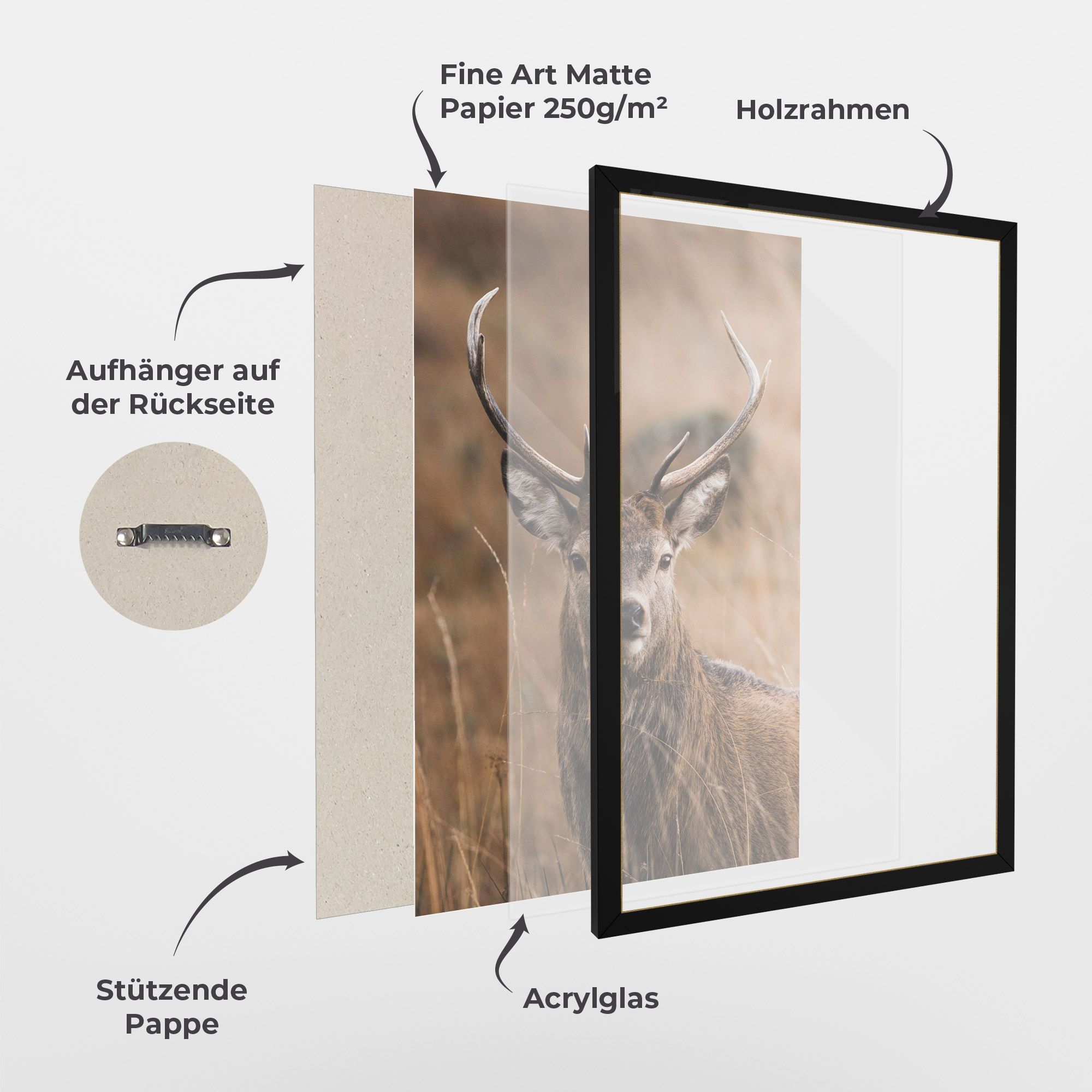 Majestic Deer mockup 1