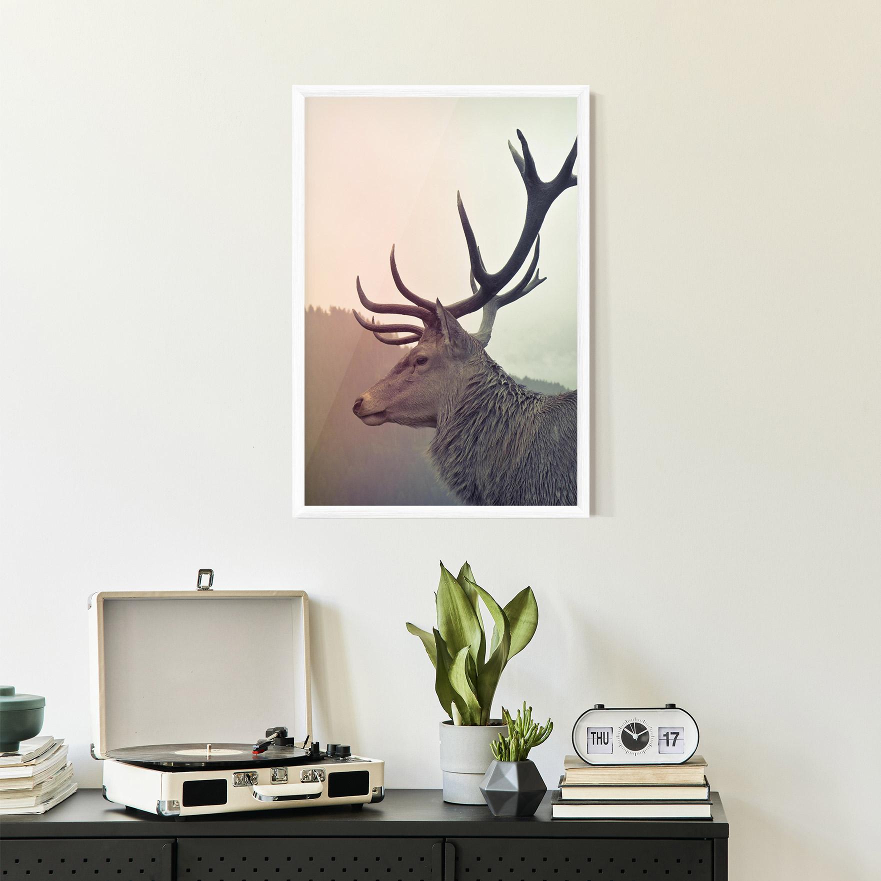 Gerahmte Poster King Of The Forest mockup 2