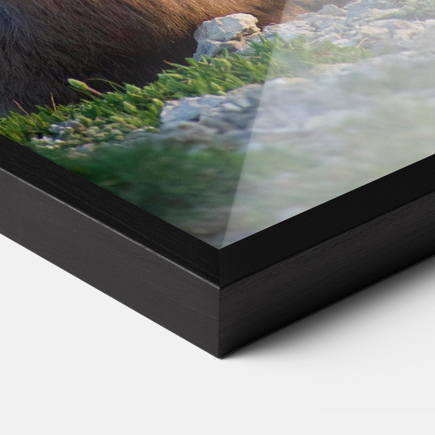 Gerahmte Poster Mountain Goat mockup 3