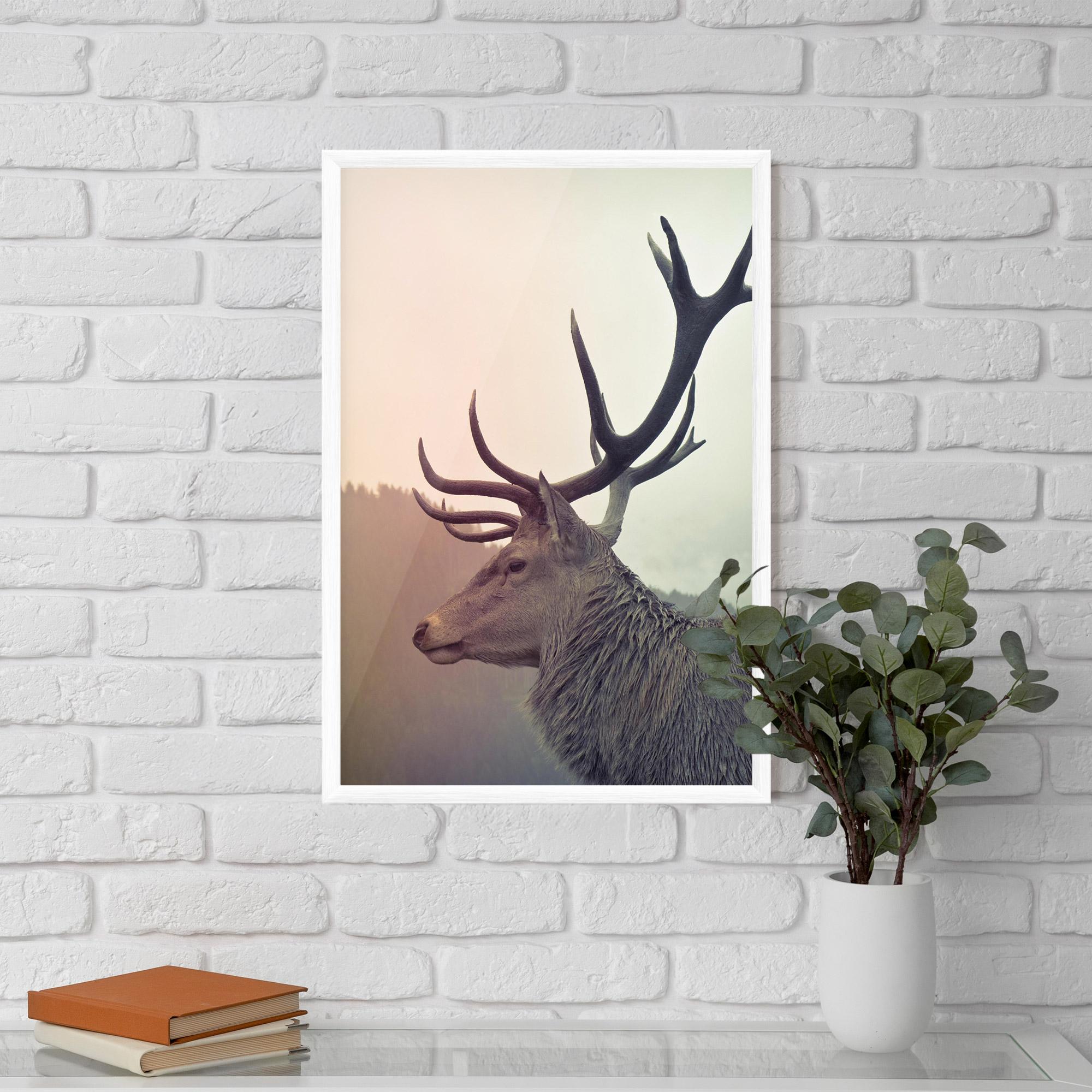 Gerahmte Poster King Of The Forest mockup 5