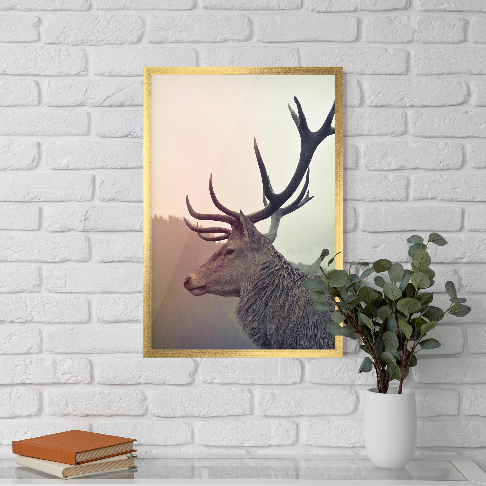 Gerahmte Poster King Of The Forest mockup 5
