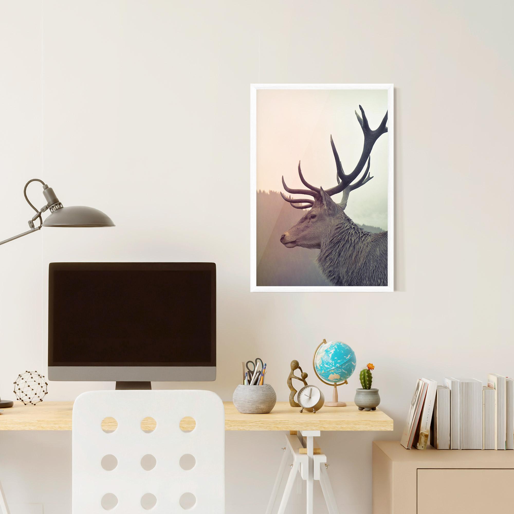 Gerahmte Poster King Of The Forest mockup 6