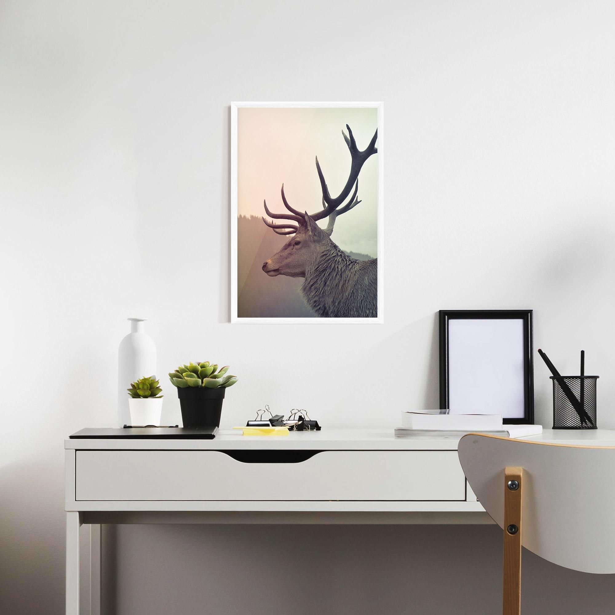 Gerahmte Poster King Of The Forest mockup 7