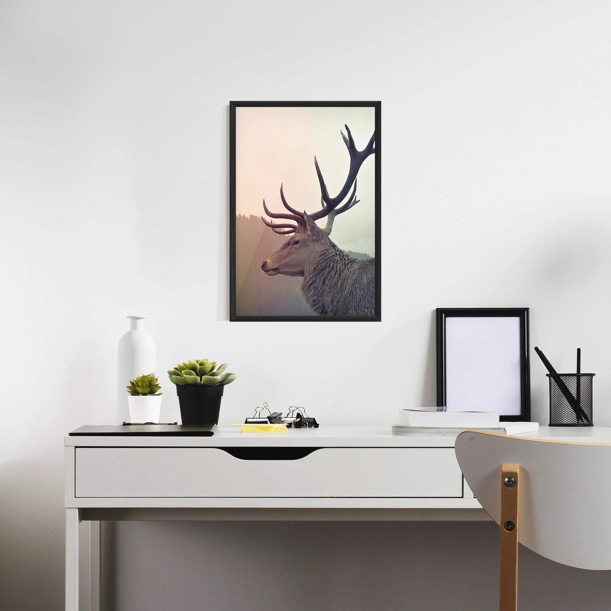 Gerahmte Poster King Of The Forest mockup 7