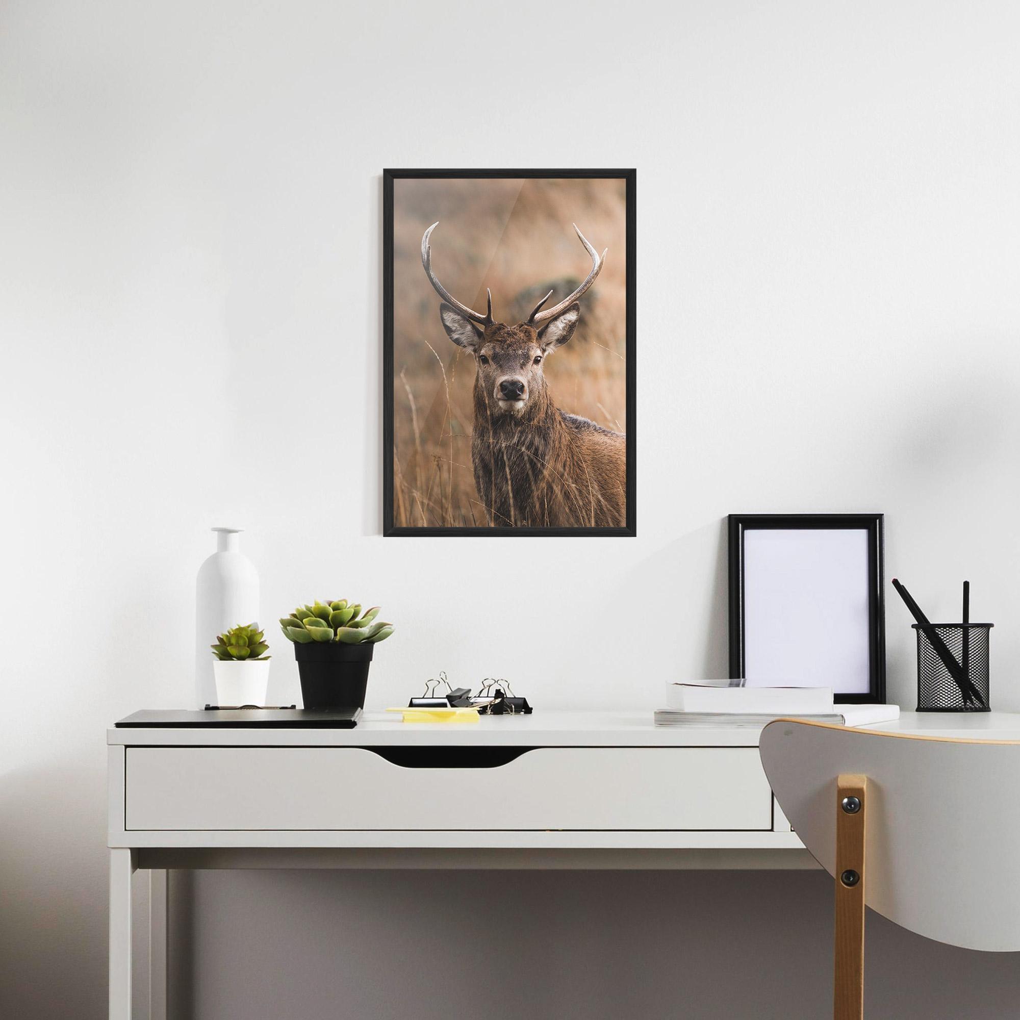 Gerahmte Poster Majestic Deer mockup 7