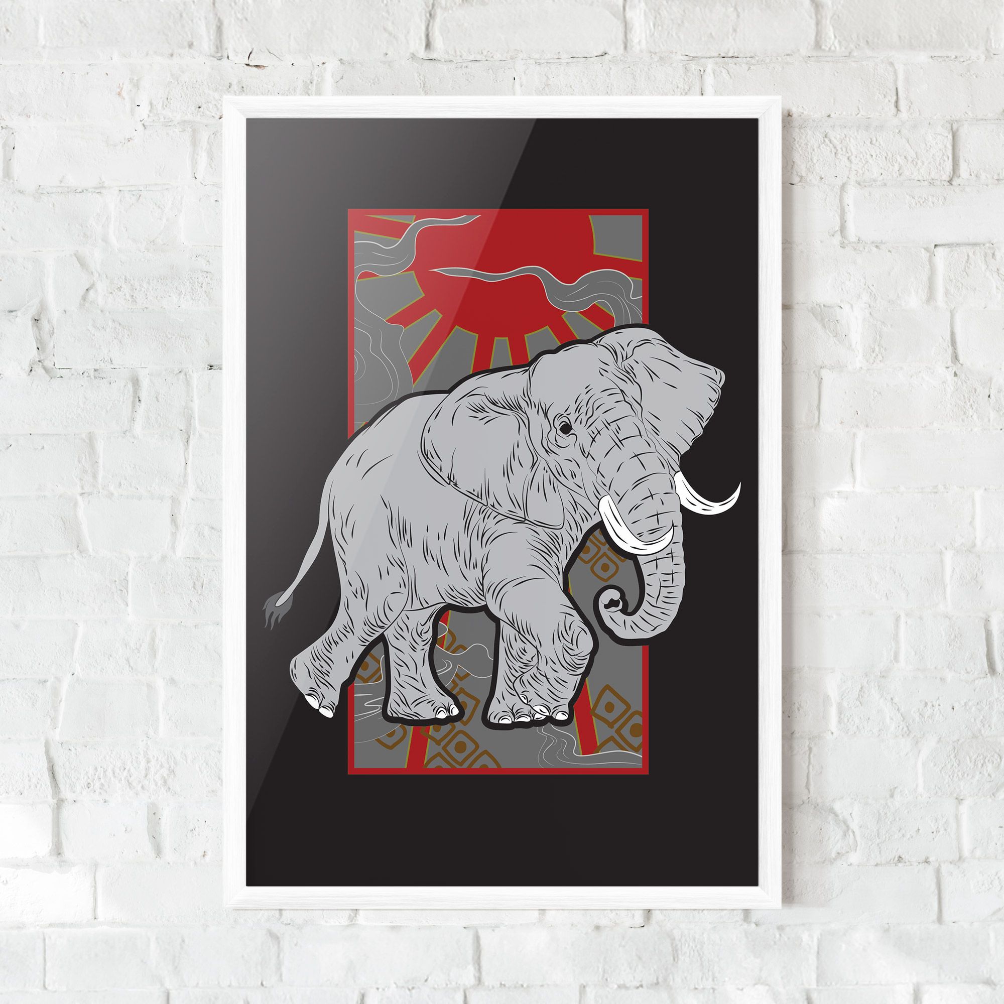 Asian Elephant mockup 0