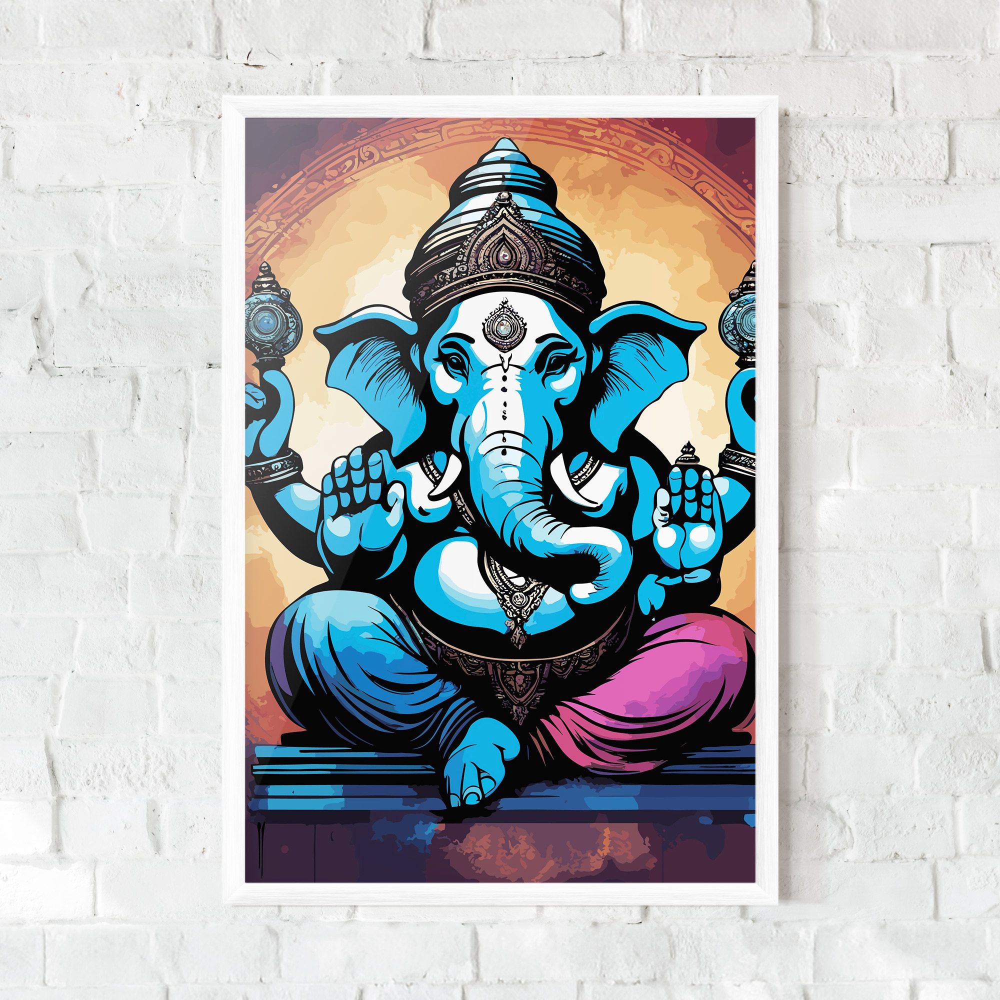 Colorful Chaturthi mockup 0