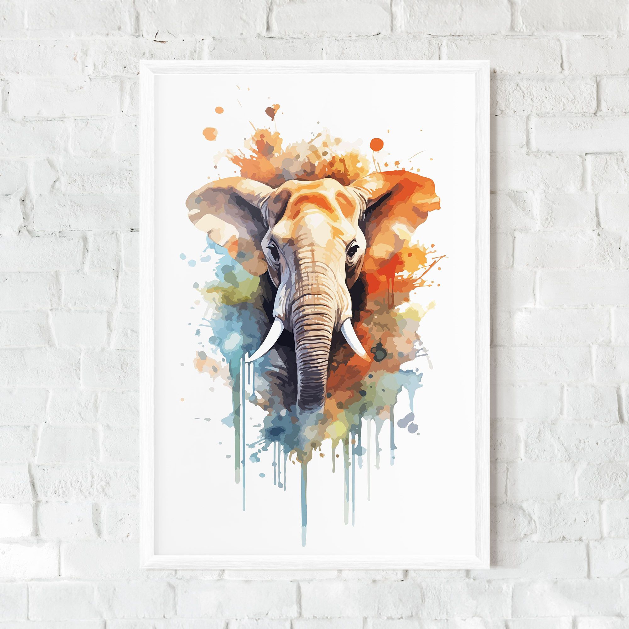 Safari Animal Art mockup 0