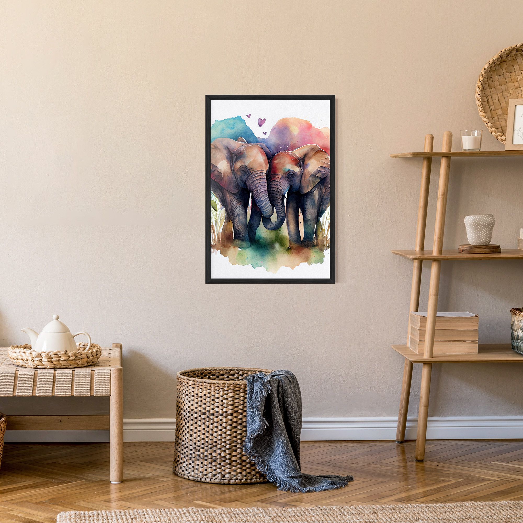 Watercolor Love mockup 9