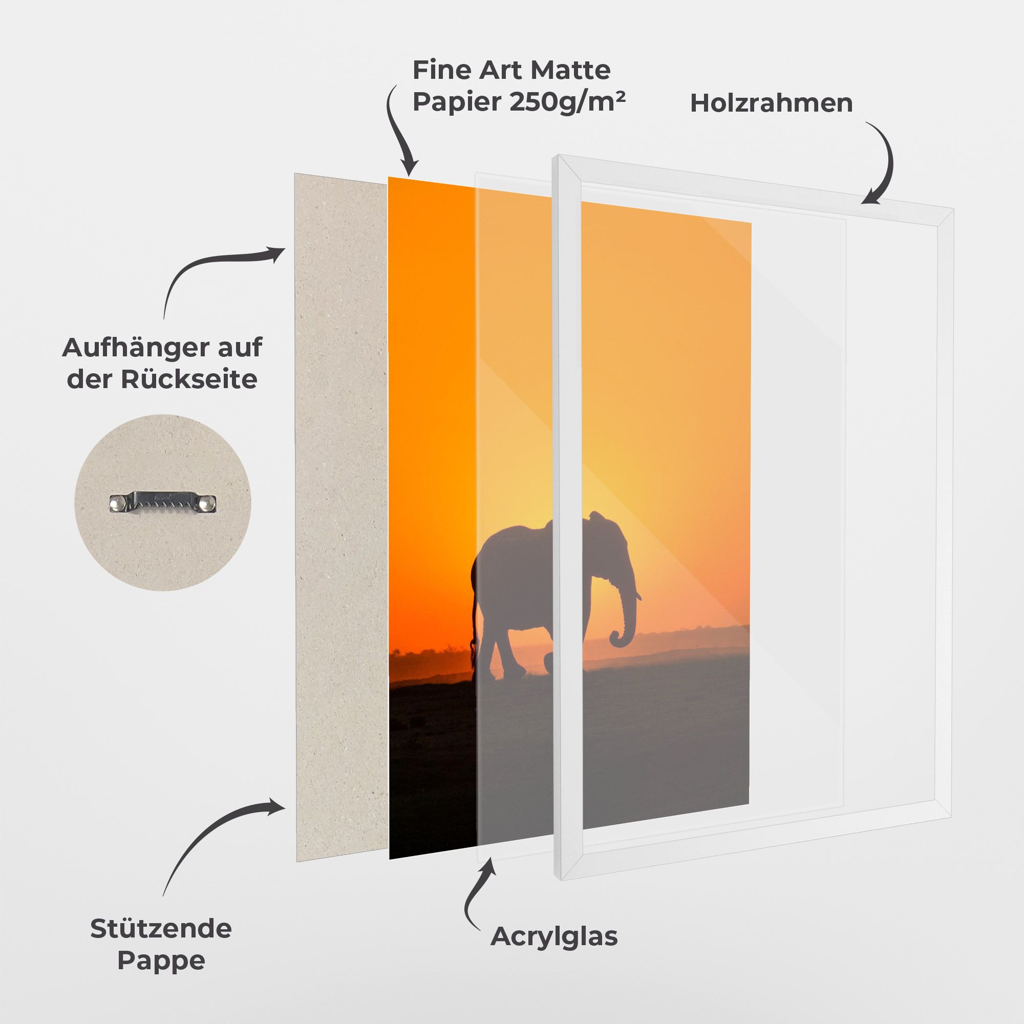 Beautiful Elephant mockup 1