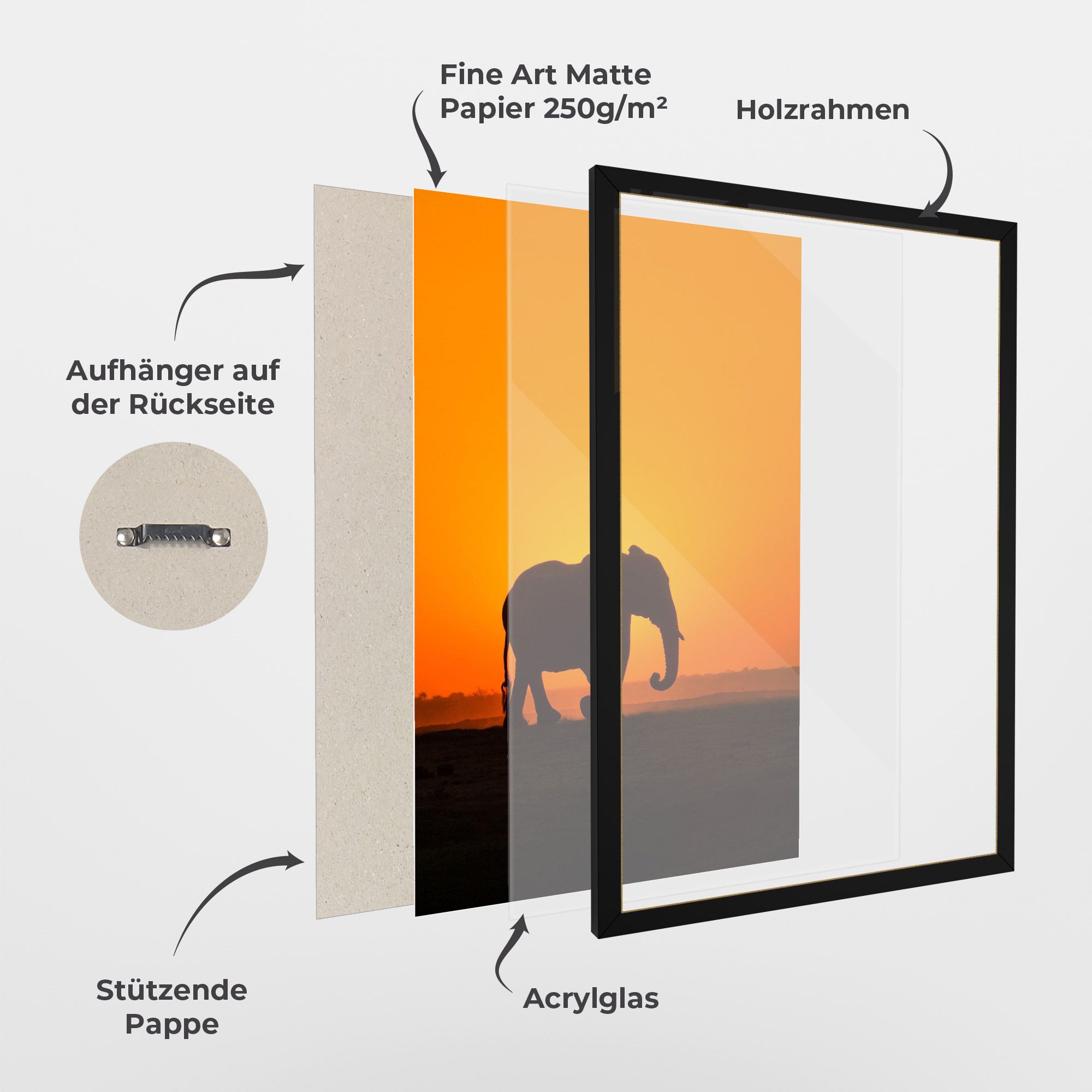Beautiful Elephant mockup 1