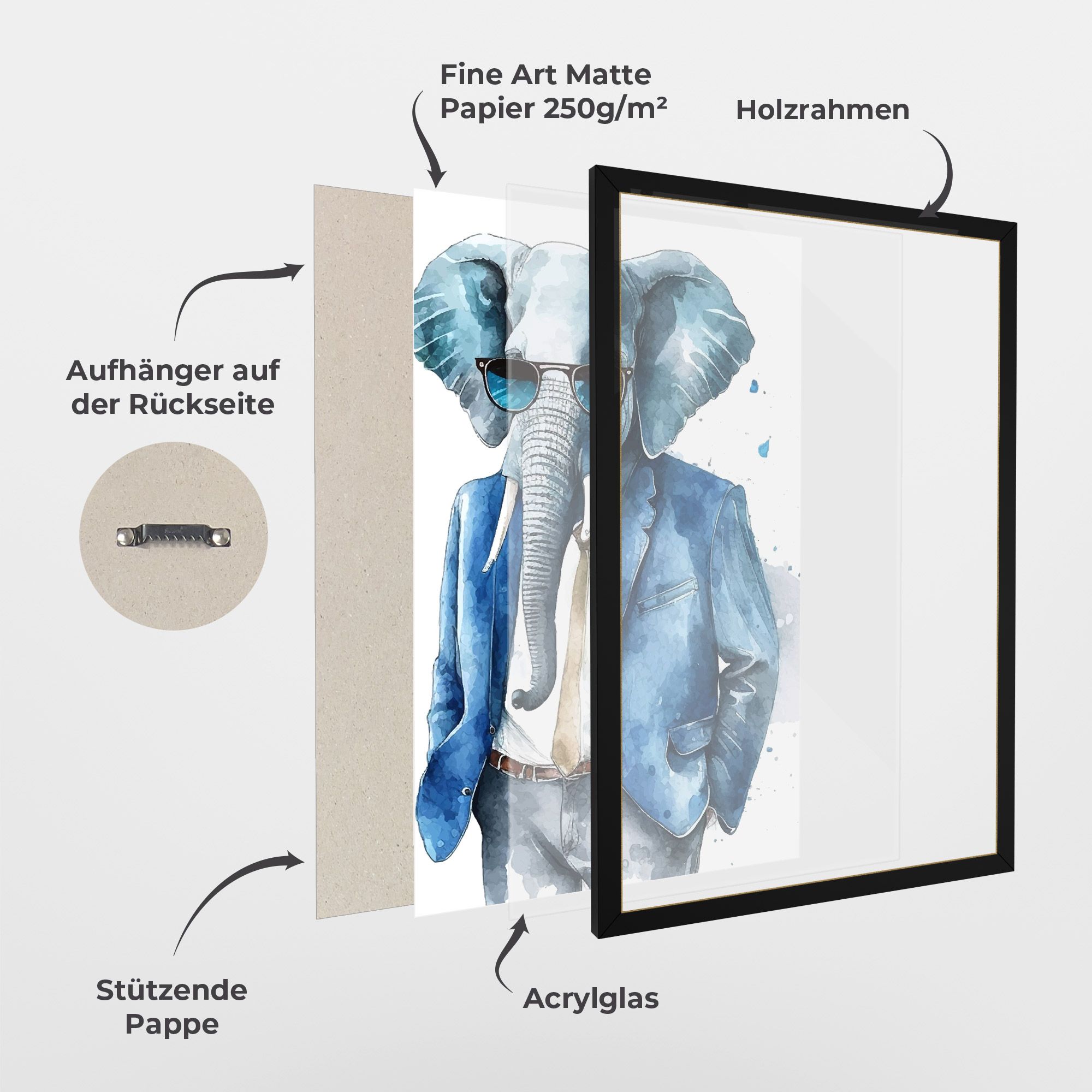 Bussiness Elephant mockup 1