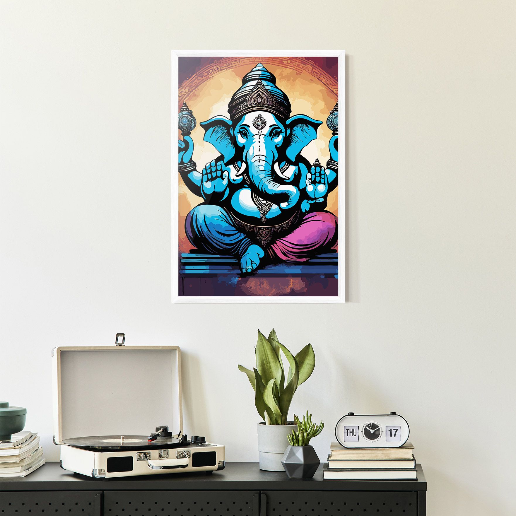 Colorful Chaturthi mockup 2