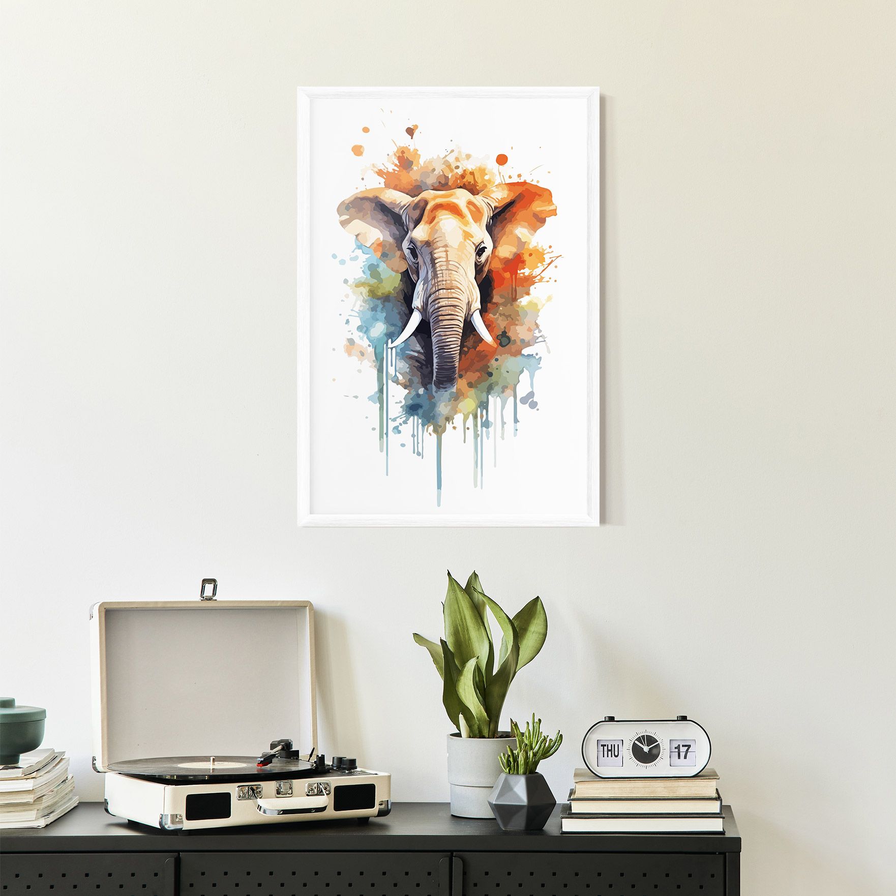 Safari Animal Art mockup 2