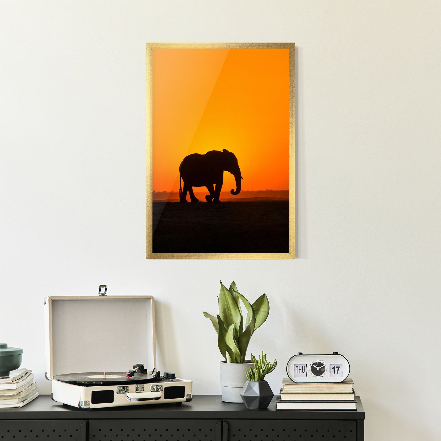Beautiful Elephant mockup 2