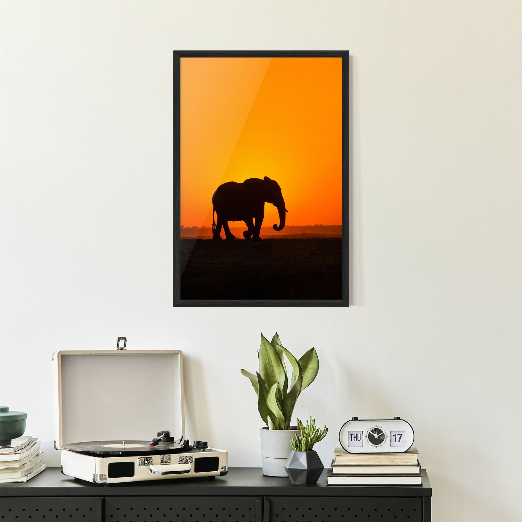 Beautiful Elephant mockup 2