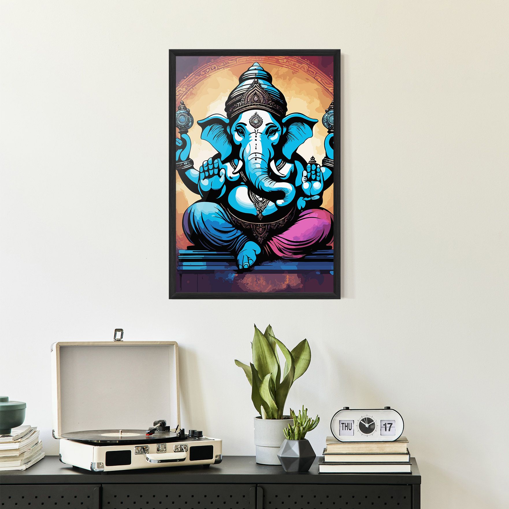 Colorful Chaturthi mockup 2