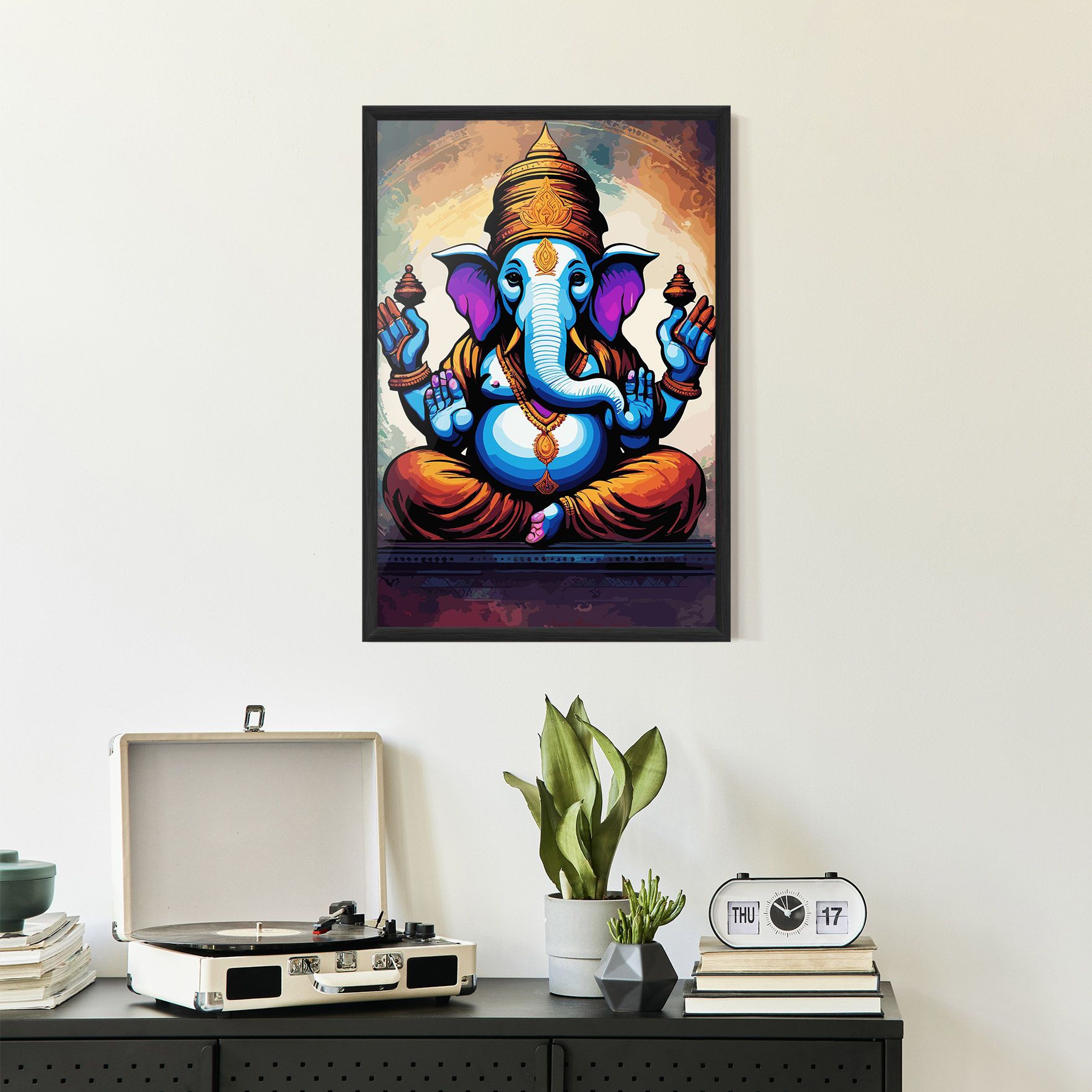 Ganesh Colorful mockup 2