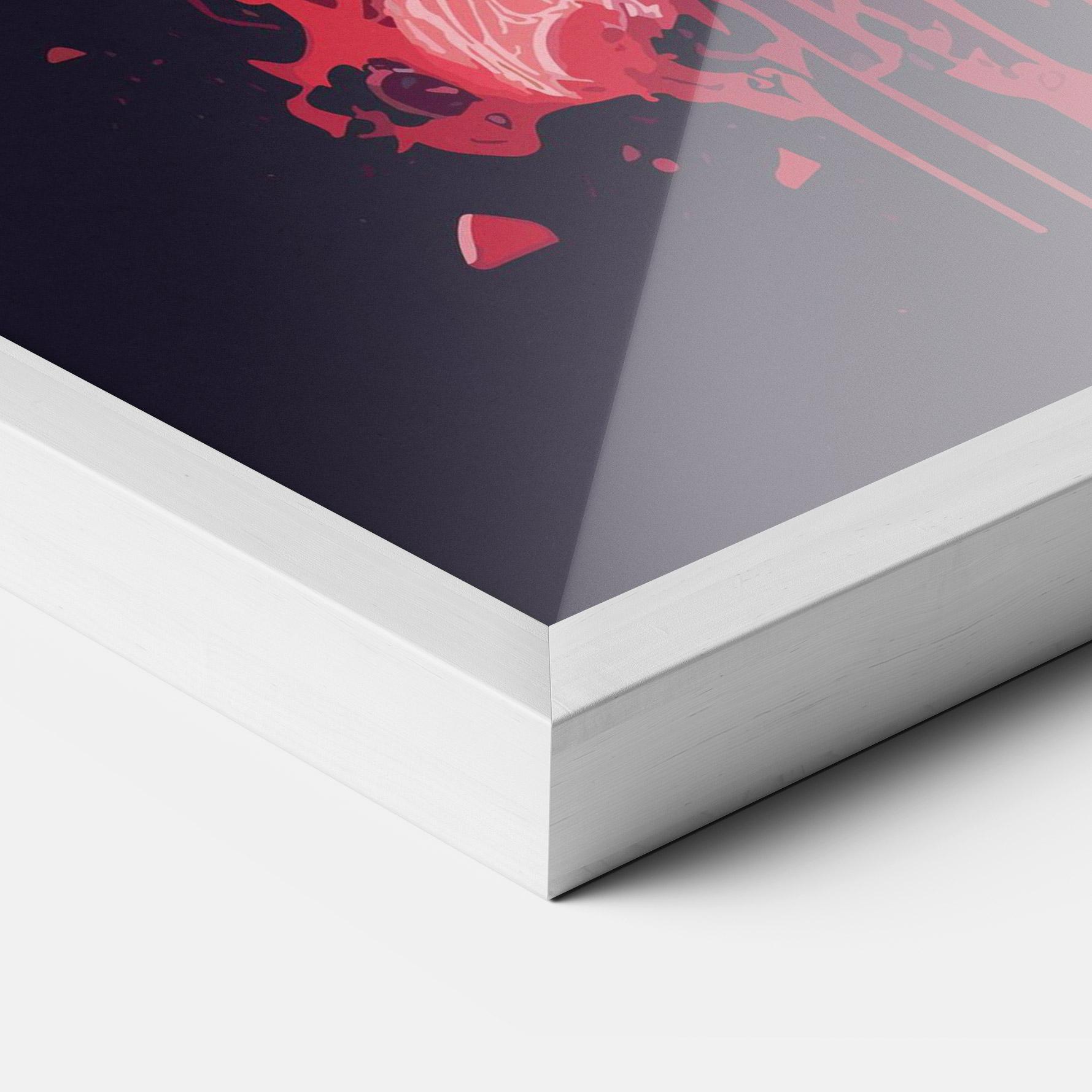 Gerahmte Poster Bloody Elephant mockup 3