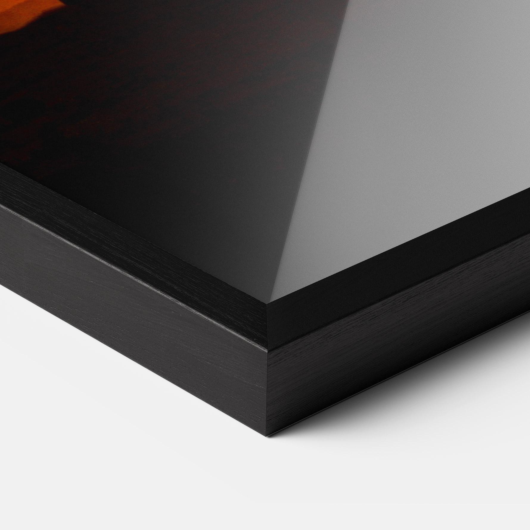 Gerahmte Poster Beautiful Elephant mockup 3