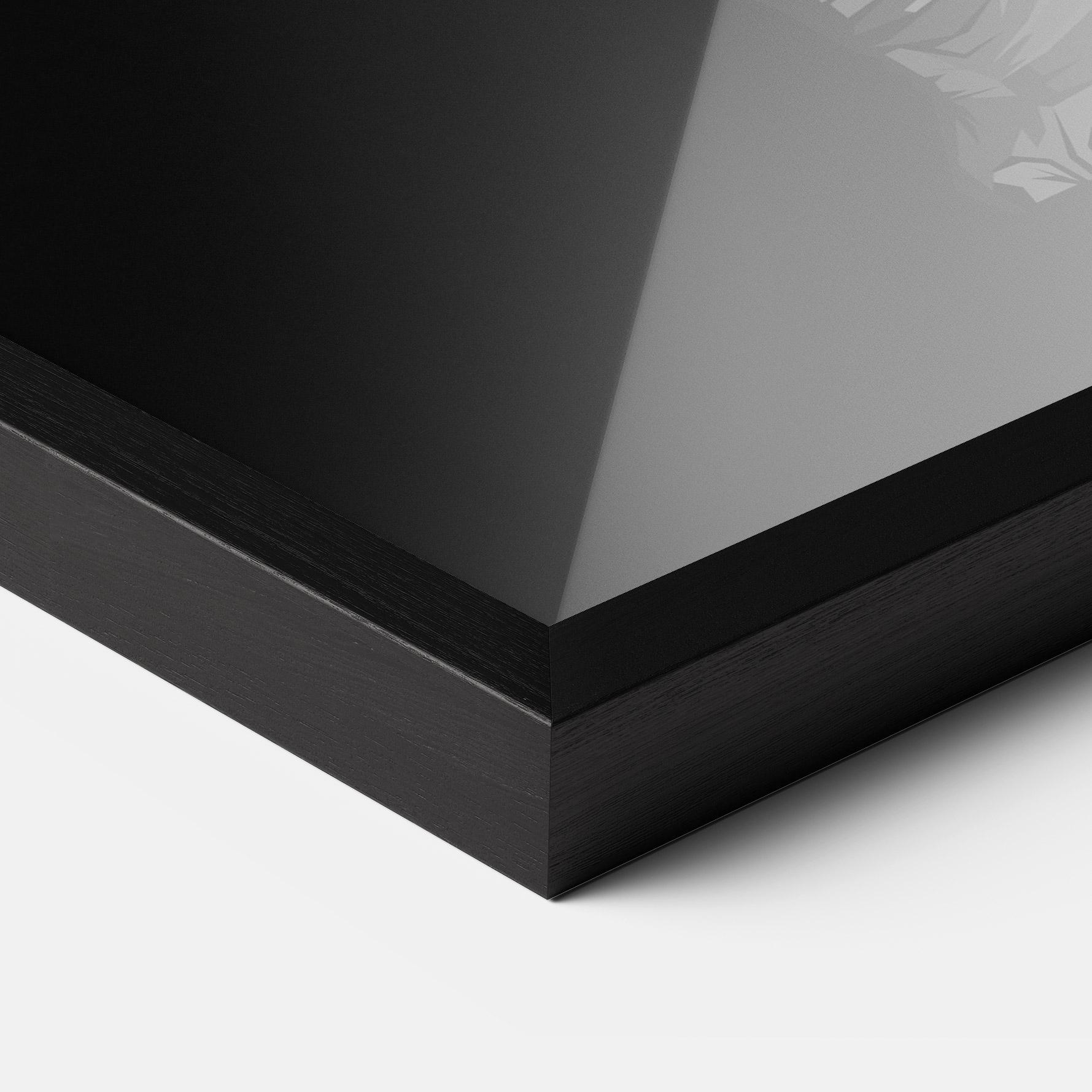 Gerahmte Poster Beautiful Grey Elephant mockup 3