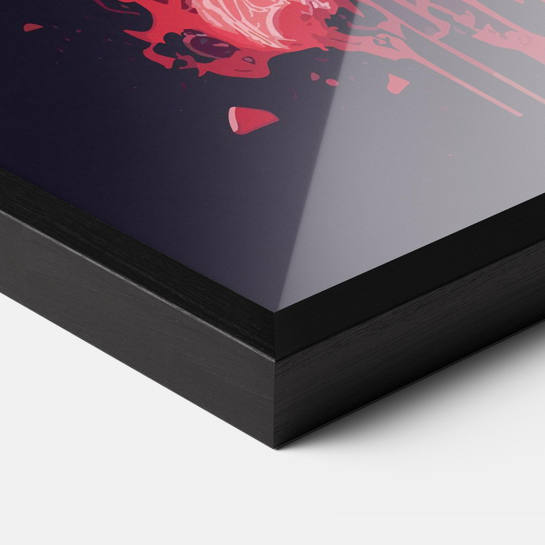 Gerahmte Poster Bloody Elephant mockup 3