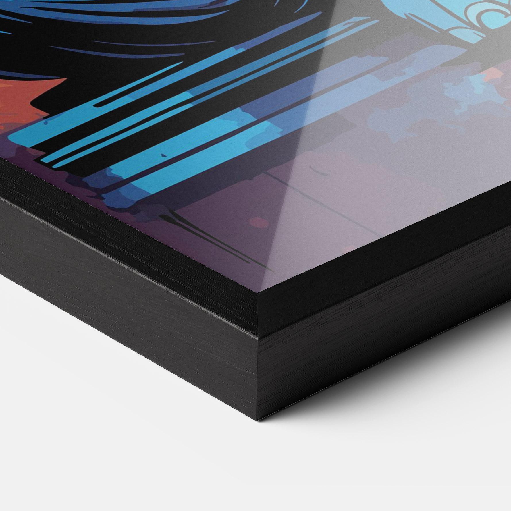 Gerahmte Poster Colorful Chaturthi mockup 3