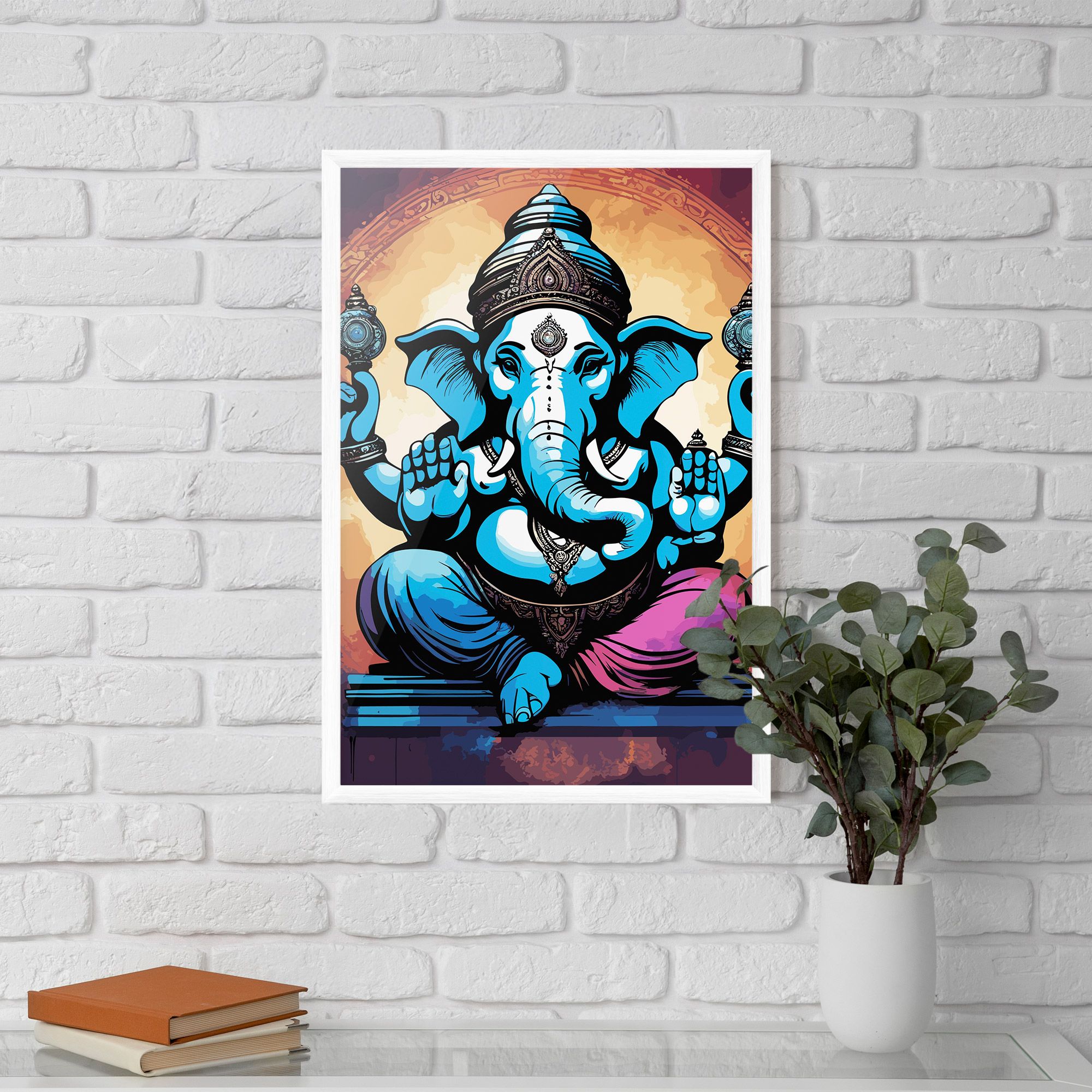 Colorful Chaturthi mockup 5
