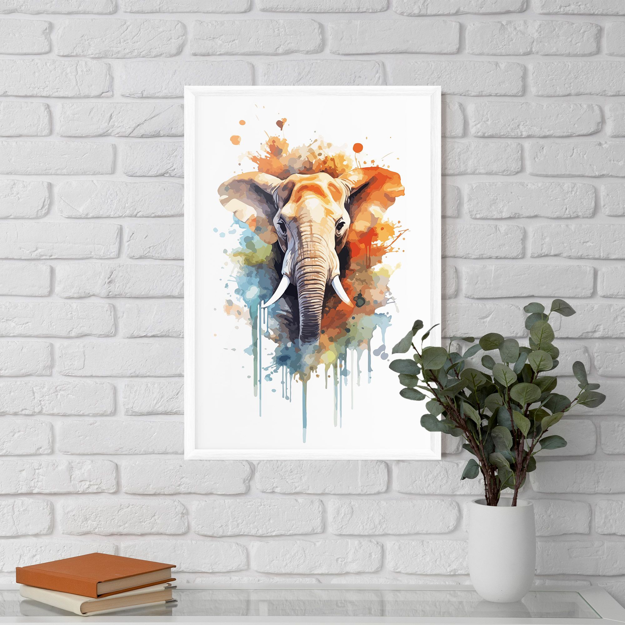 Safari Animal Art mockup 5