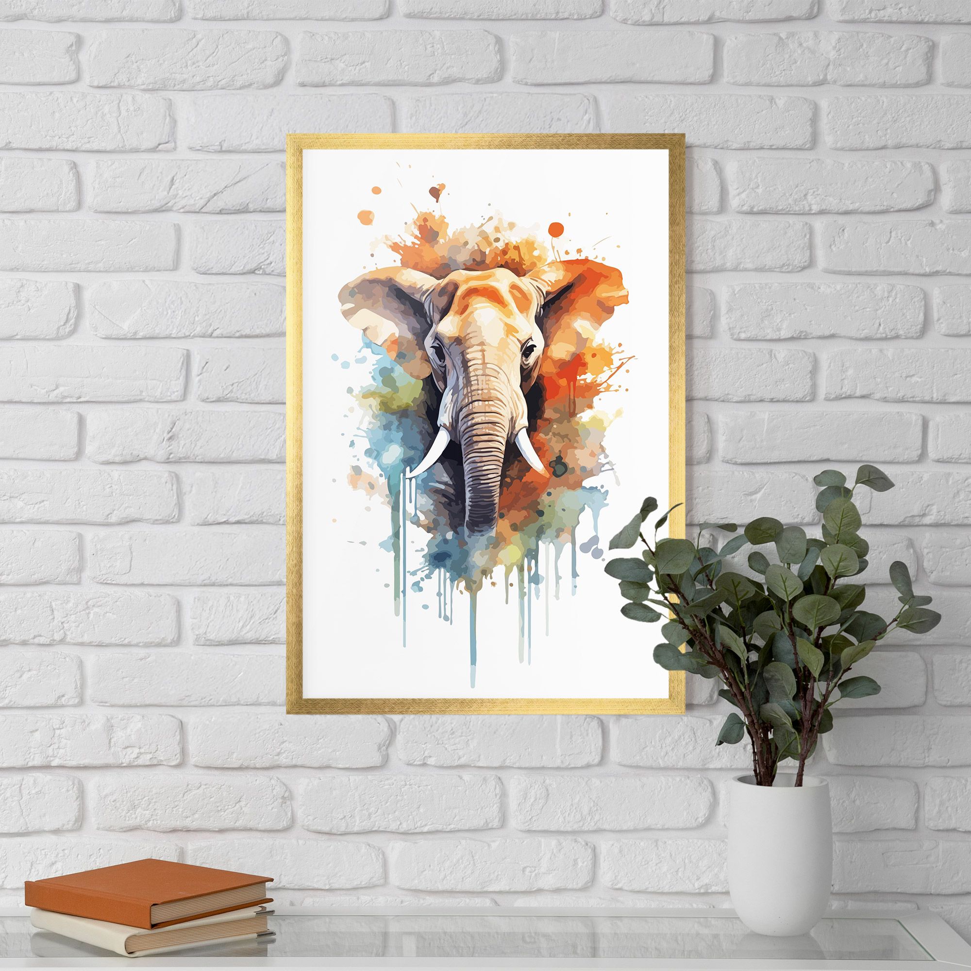 Safari Animal Art mockup 5