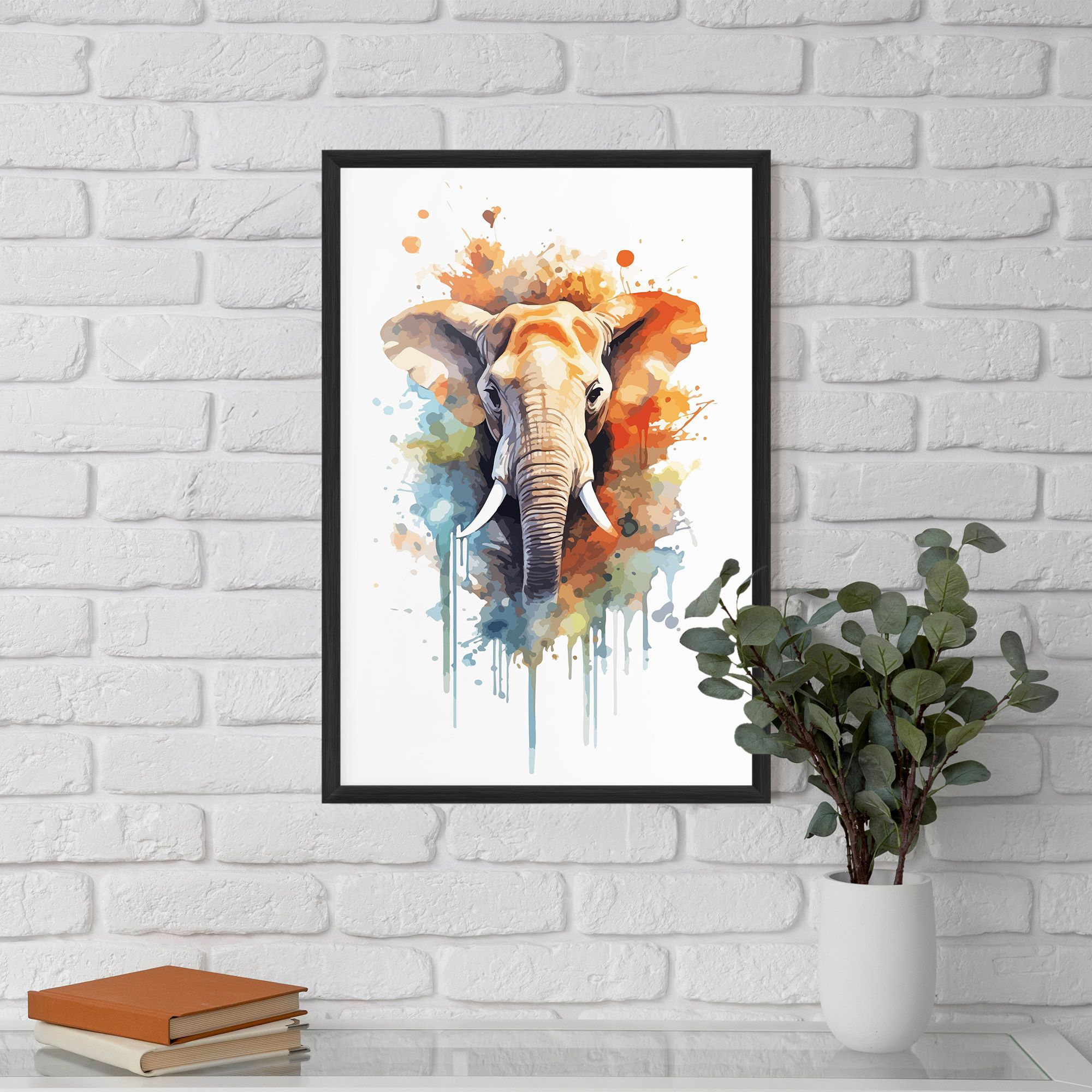 Safari Animal Art mockup 5