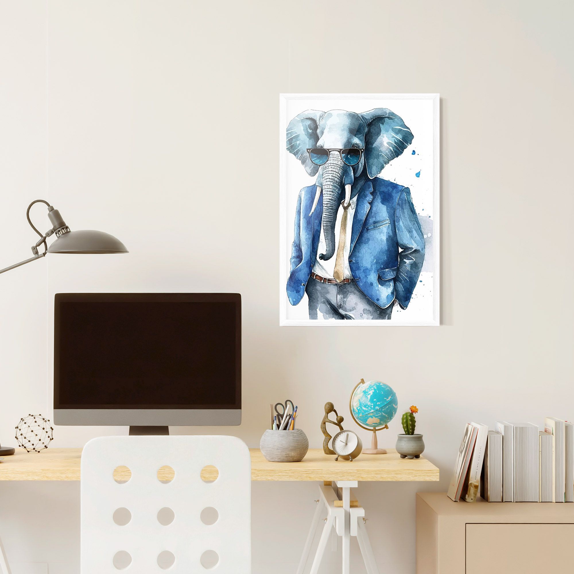 Bussiness Elephant mockup 6