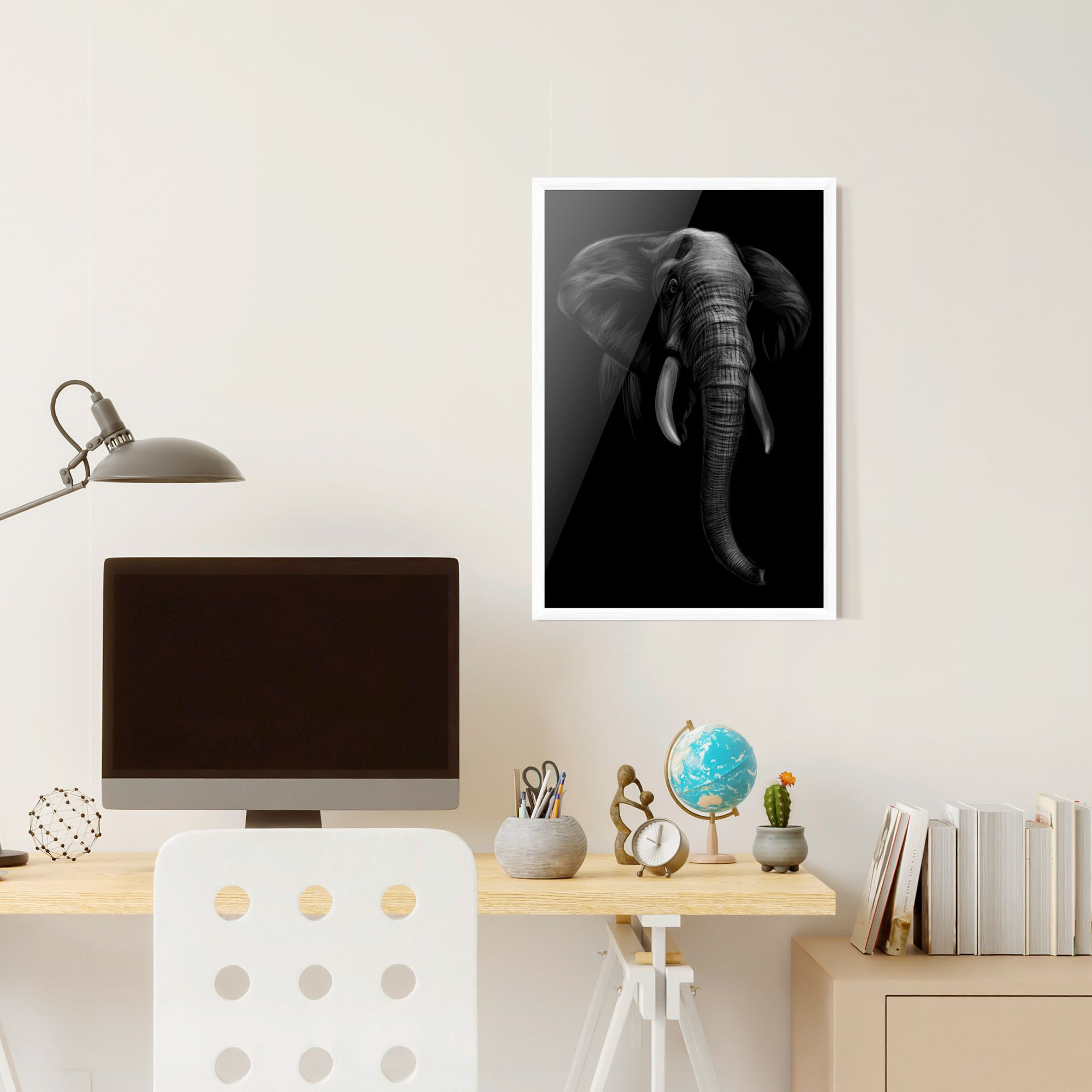 Elephant Head mockup 6