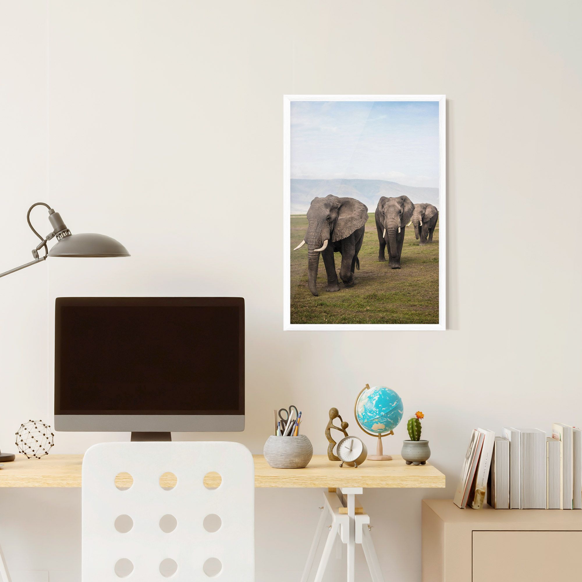 Elephant Landscape mockup 6