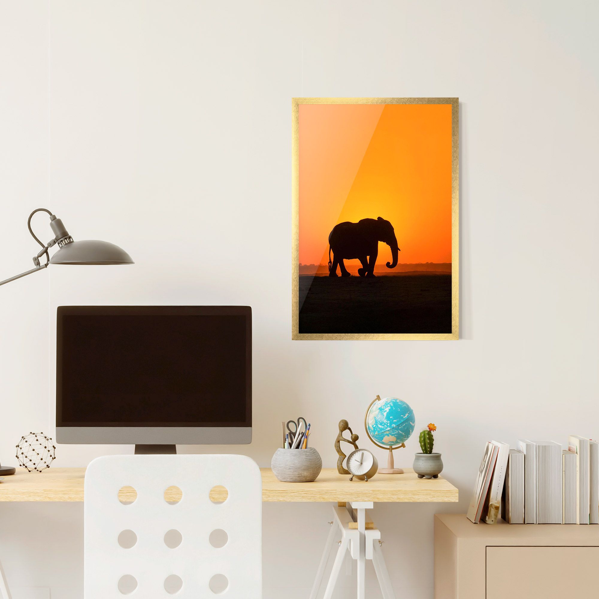 Beautiful Elephant mockup 6