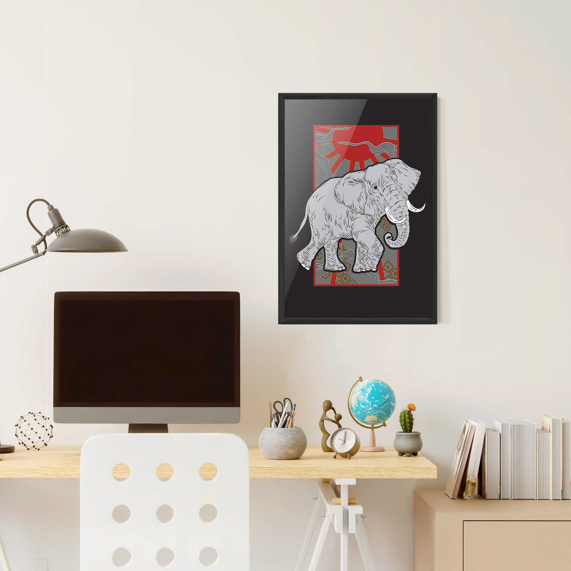 Asian Elephant mockup 6