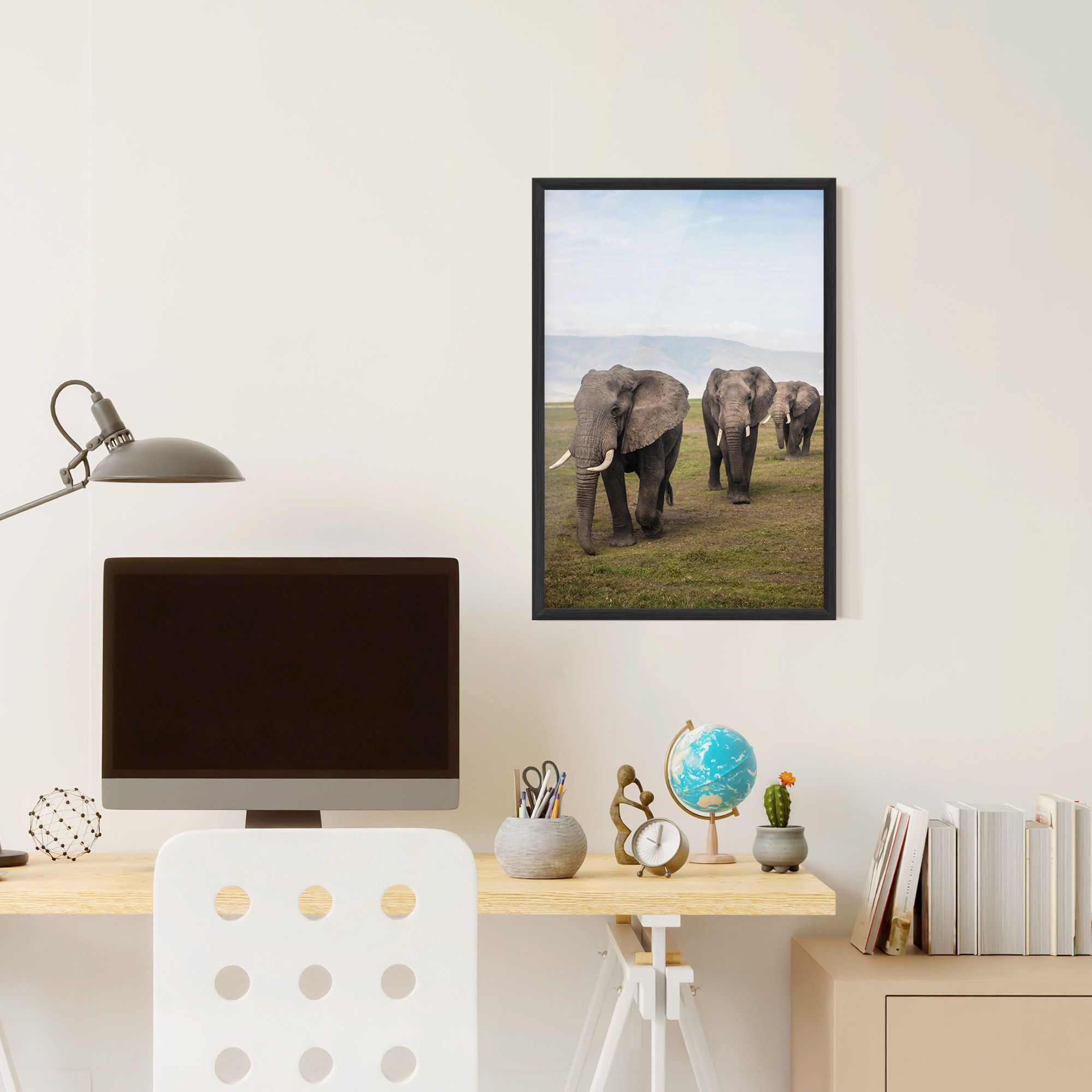 Elephant Landscape mockup 6