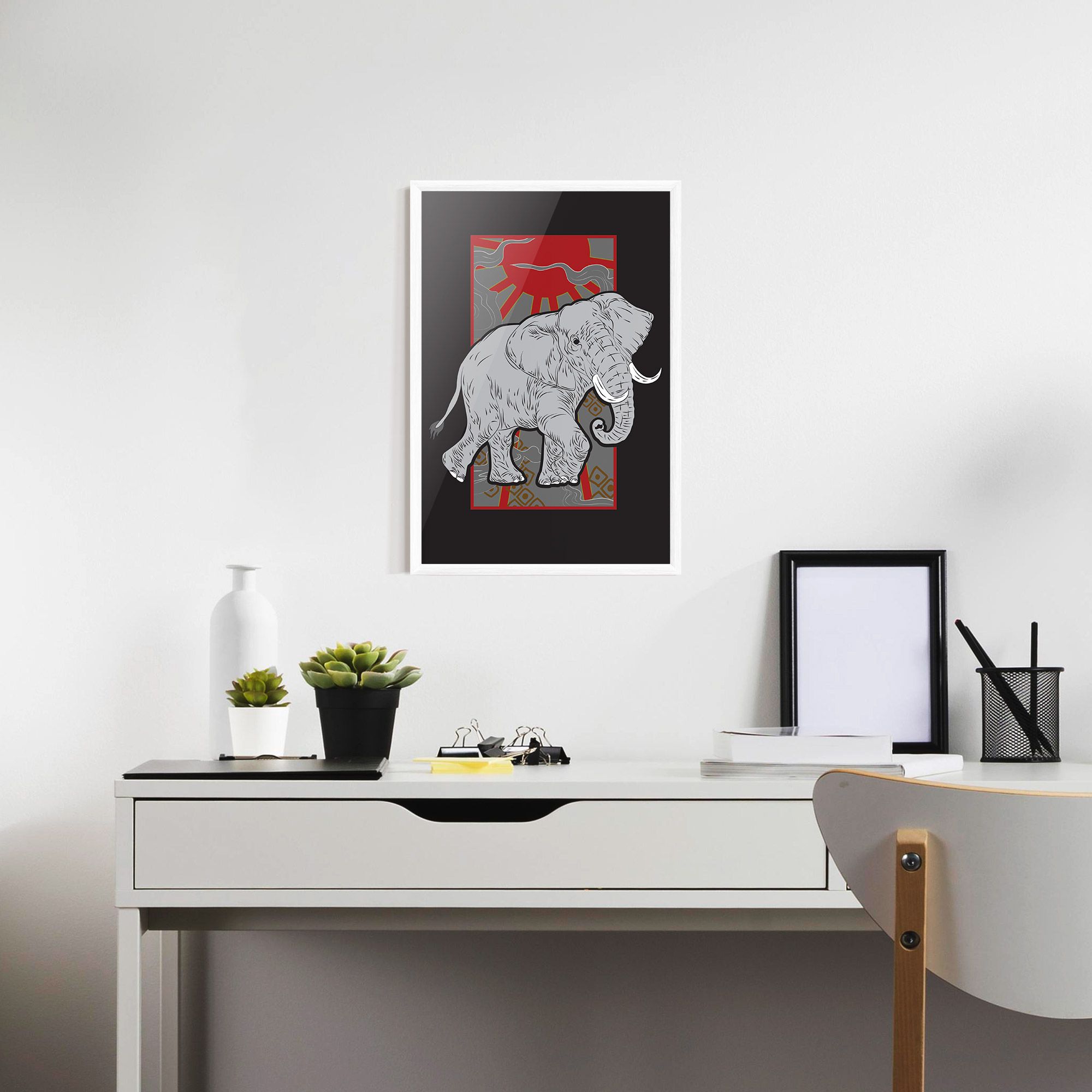 Asian Elephant mockup 7