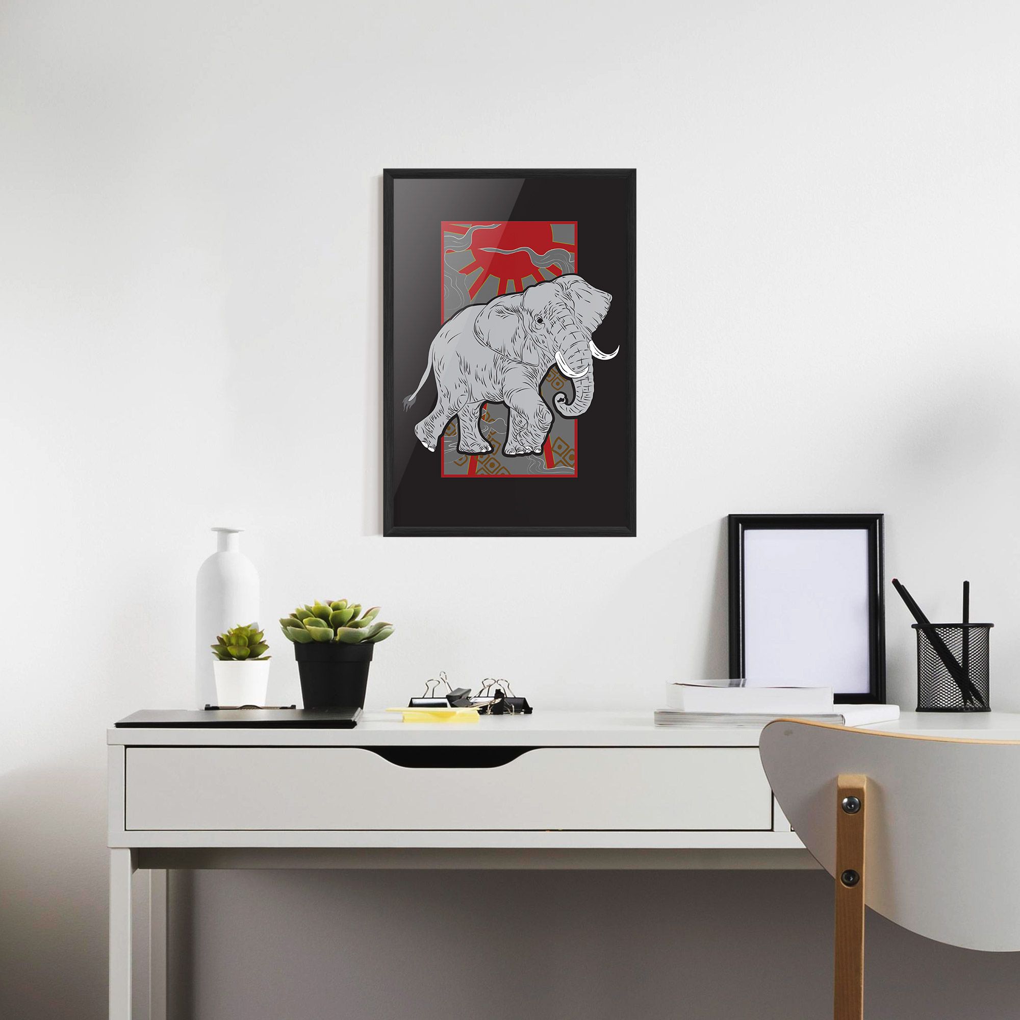 Asian Elephant mockup 7