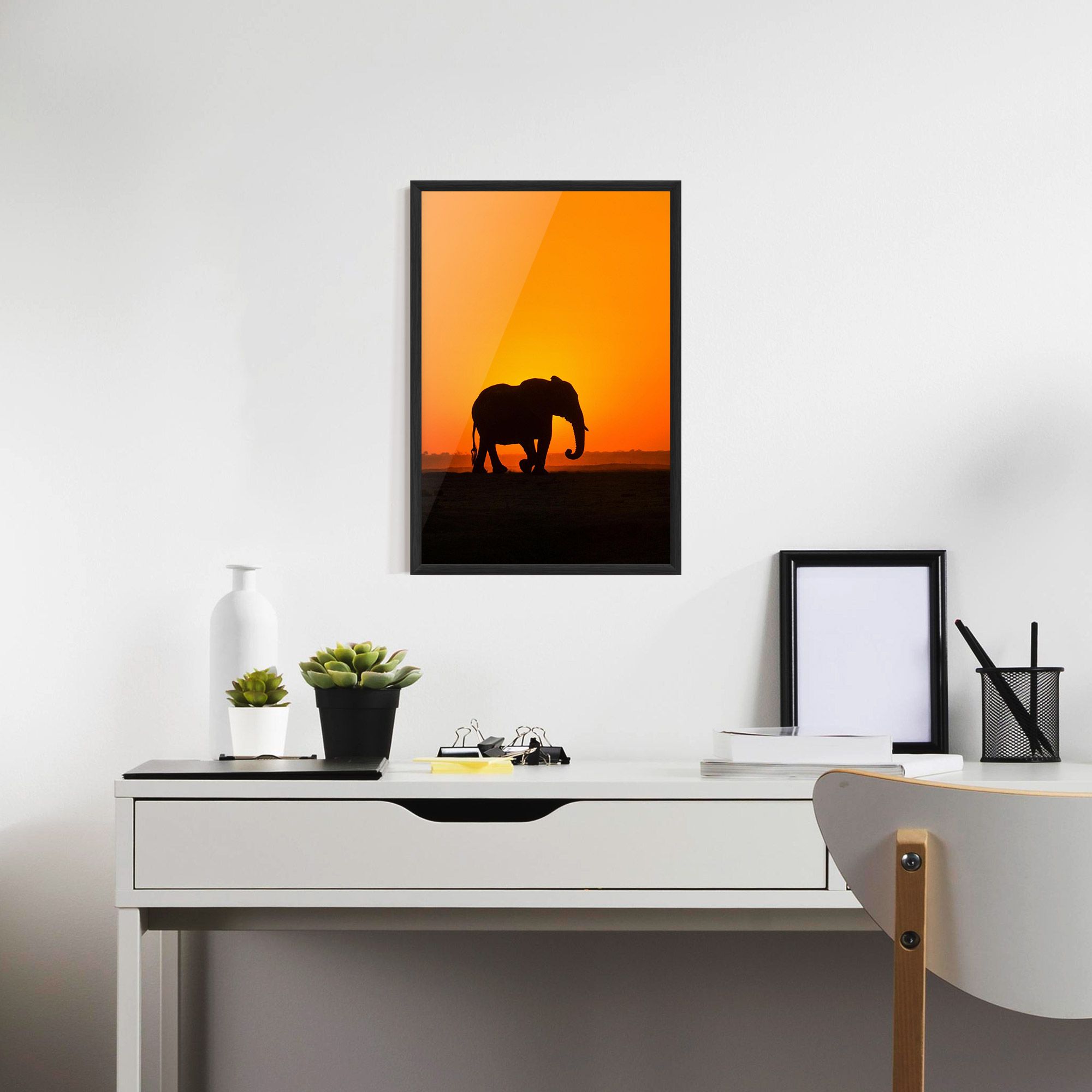 Beautiful Elephant mockup 7